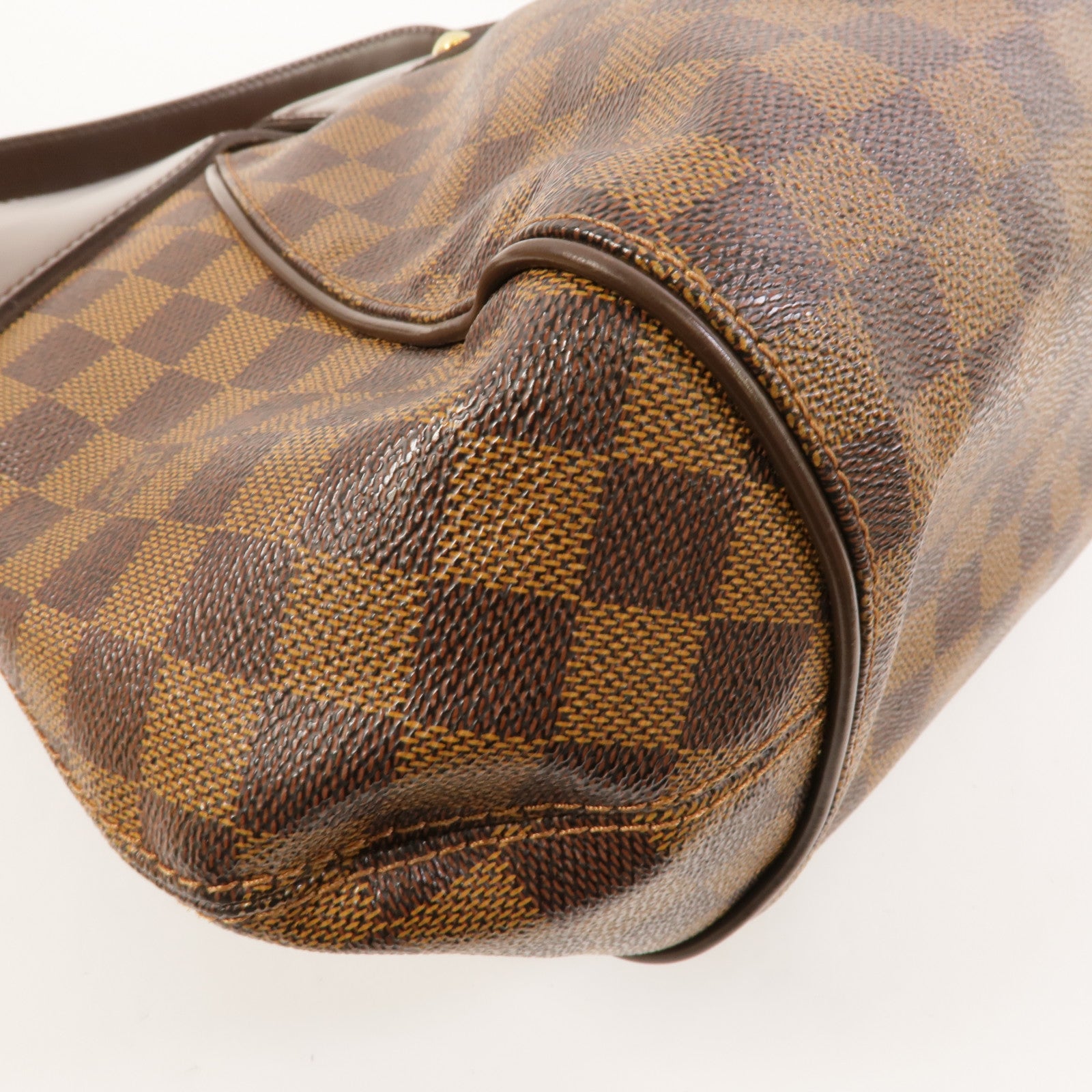 LOUIS VUITTON Damier Sistina MM金扣肩背袋