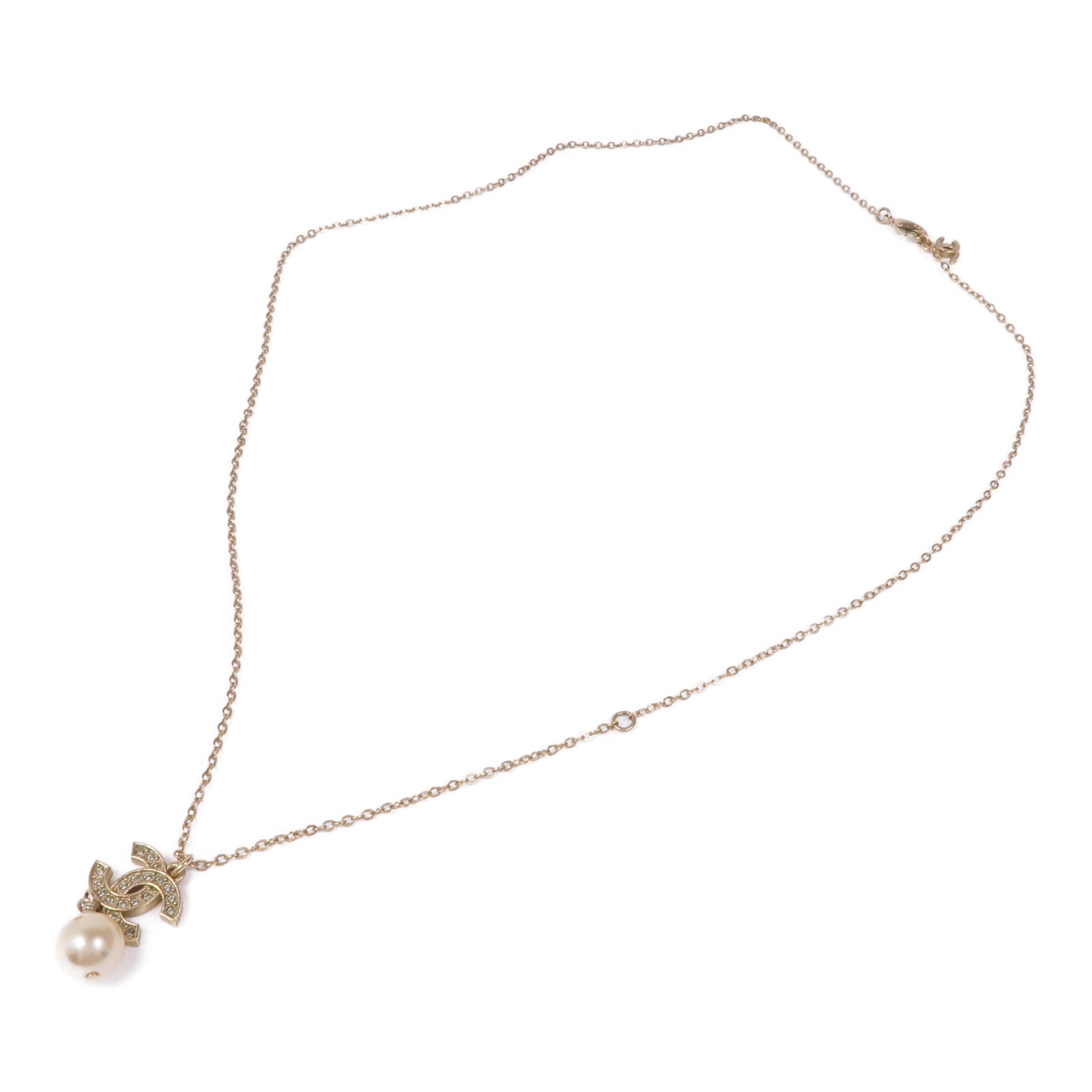 CHANEL PVC/金屬Necklace項鍊