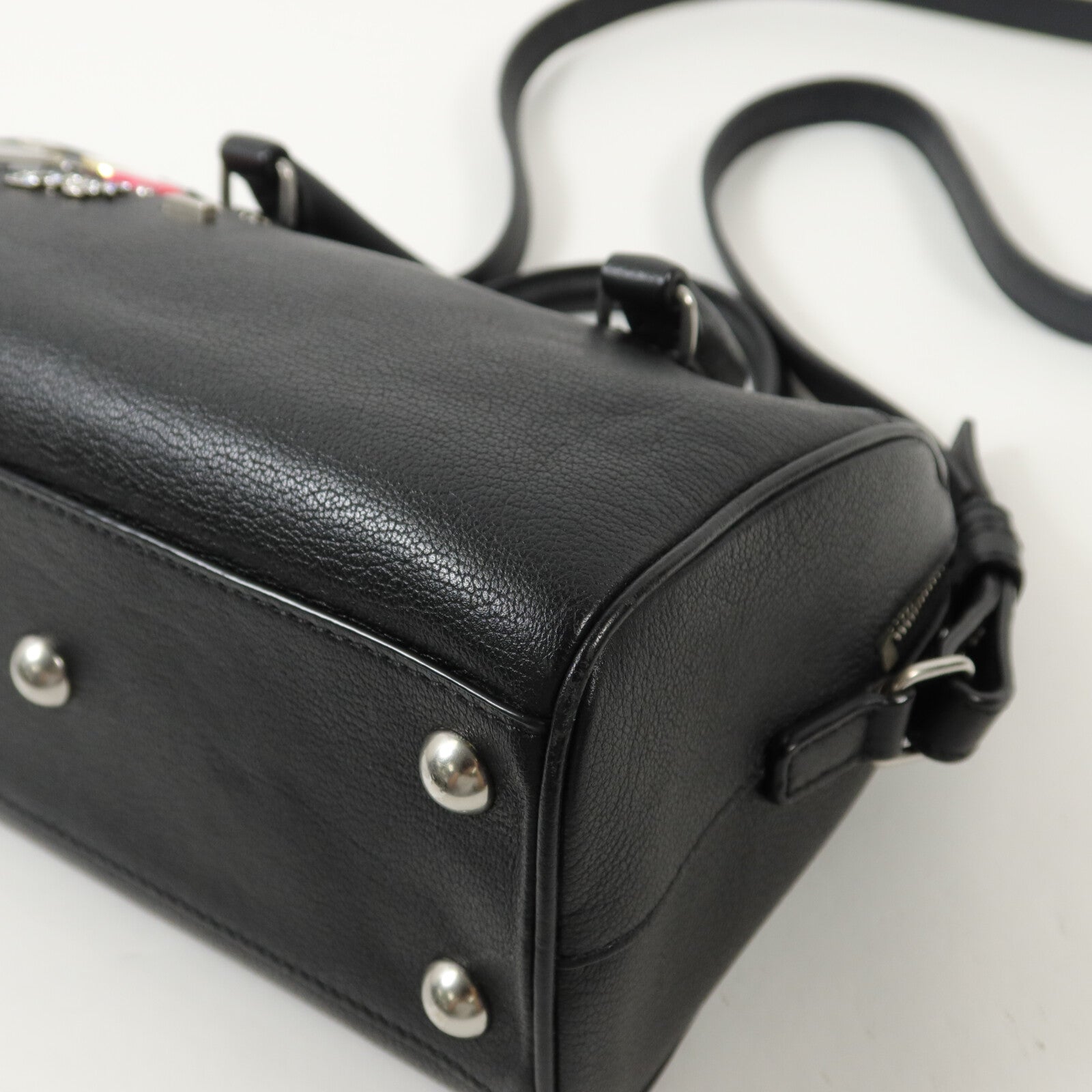 SAINT LAURENT 牛皮皮革Baby Duffle手挽肩背兩用袋