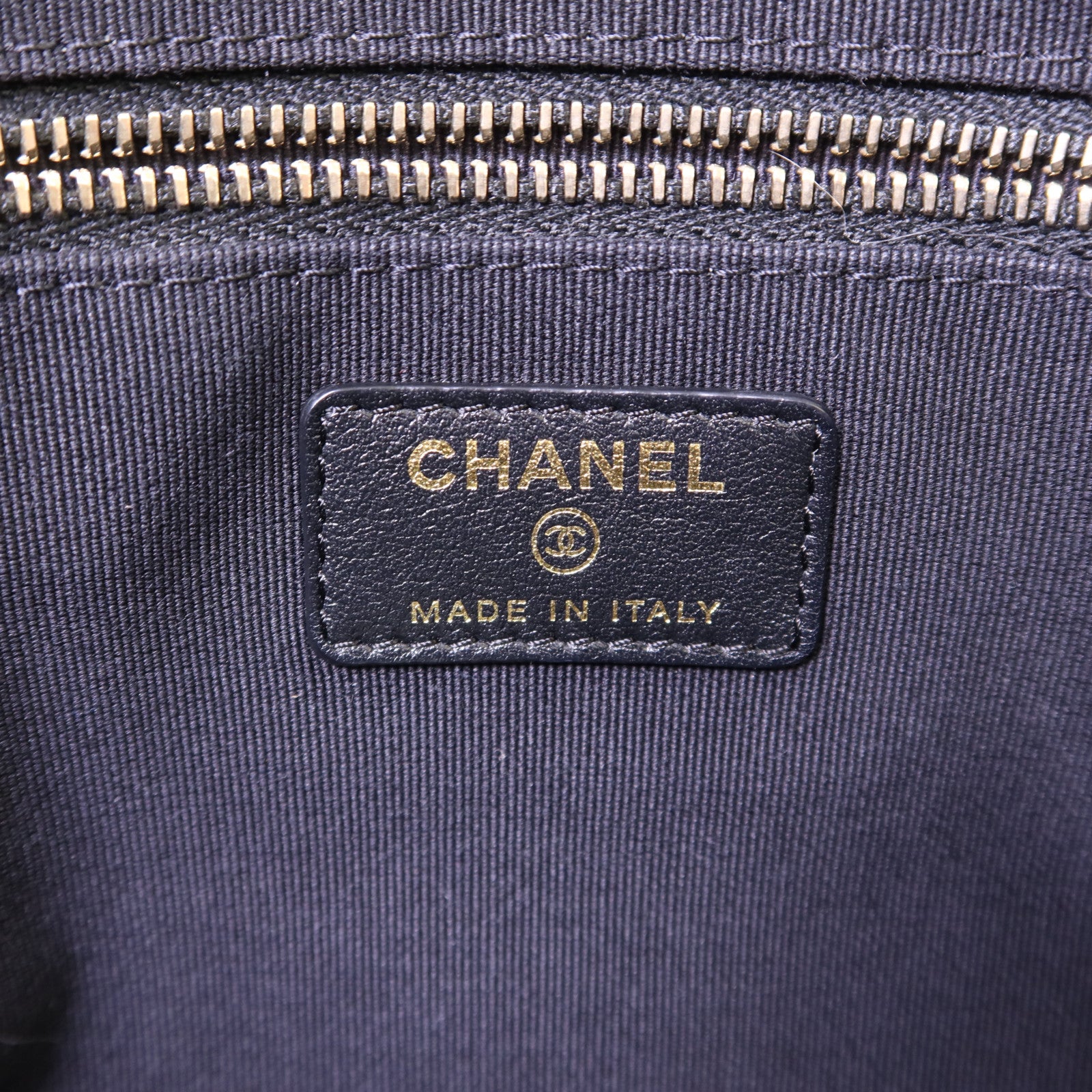 CHANEL 緞布Grosgrain Tote Bag金扣手挽袋