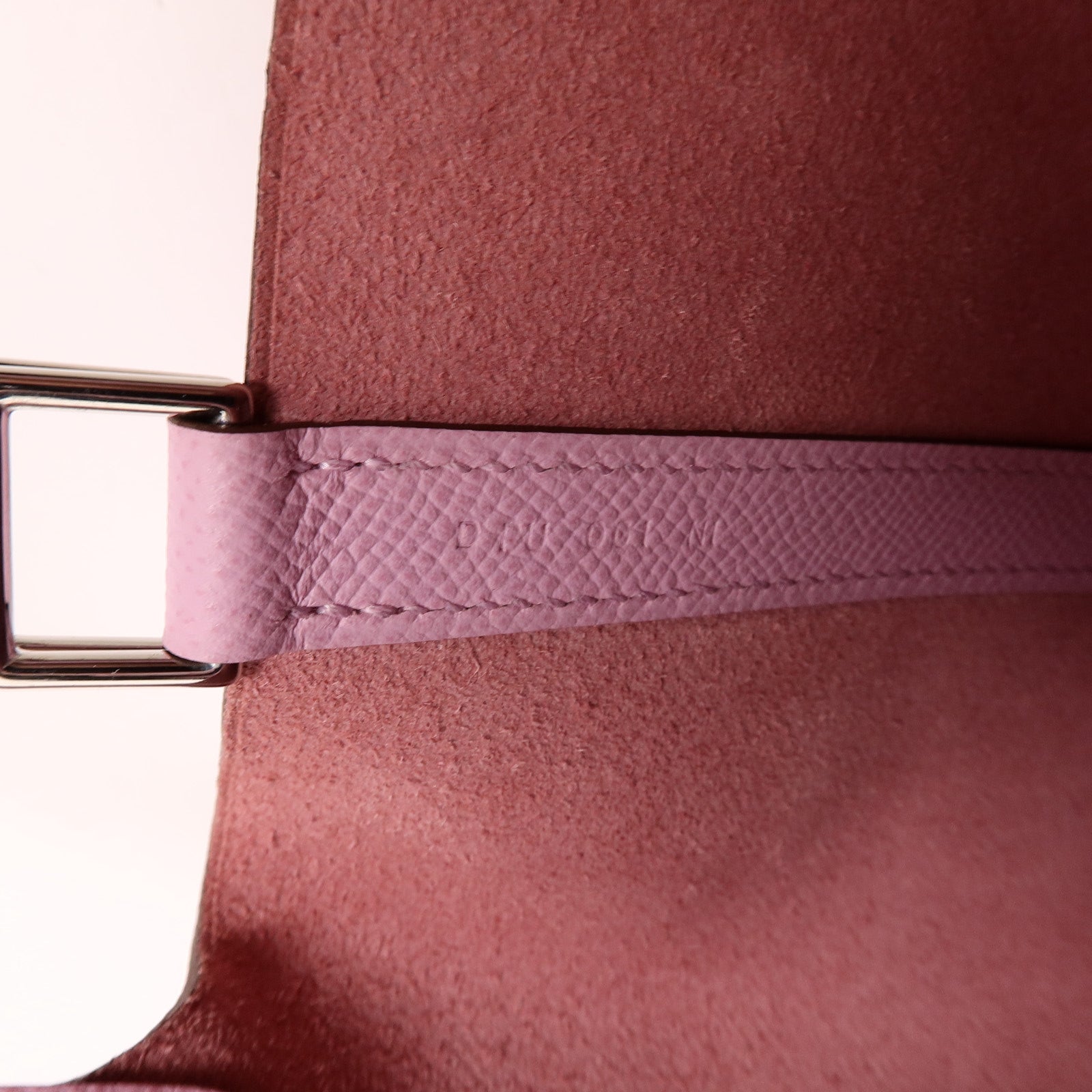 HERMES Epsom皮革Picotin PM手挽袋Mauve Sylvestre