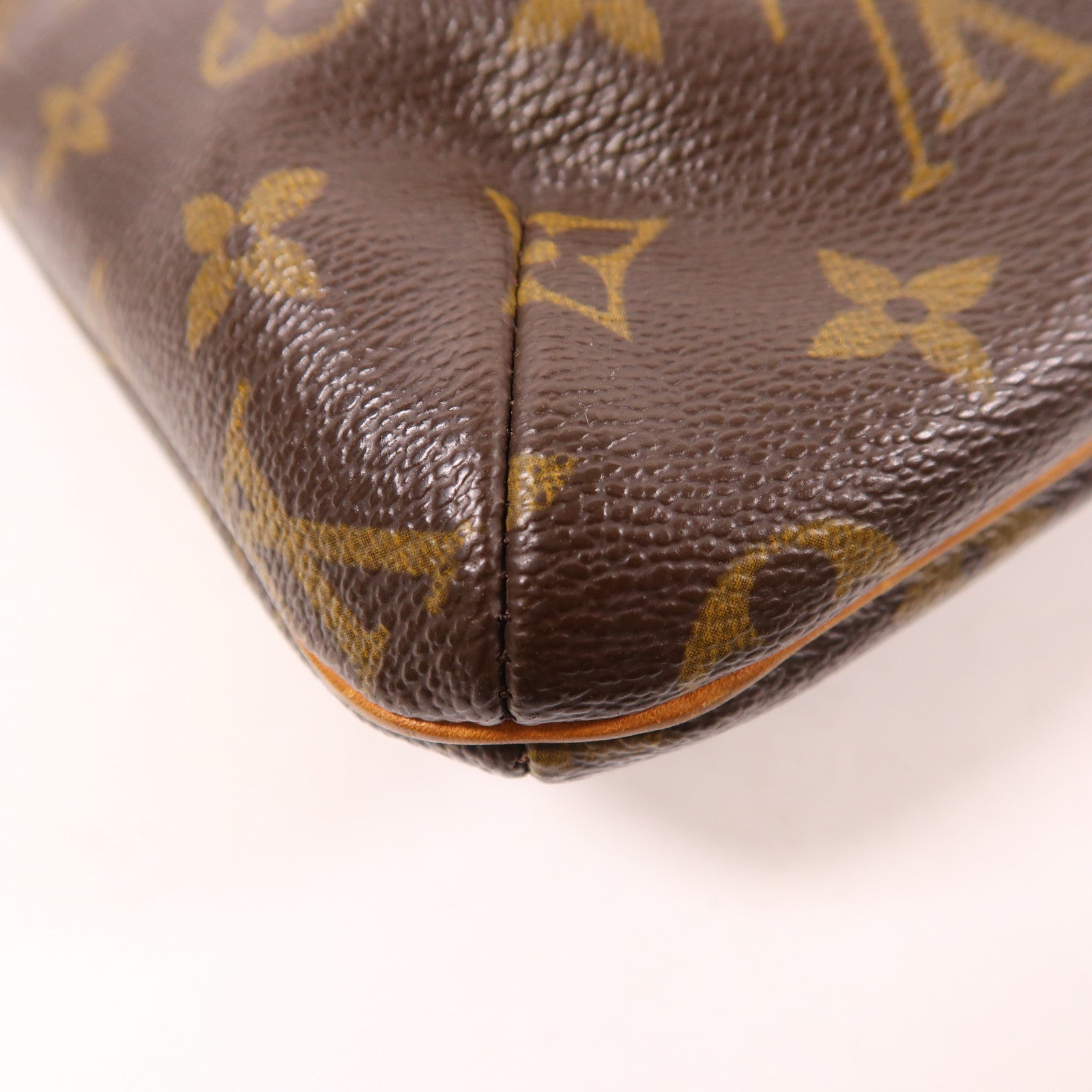 LOUIS VUITTON Monogram Musette Salsa金扣肩背袋棕色