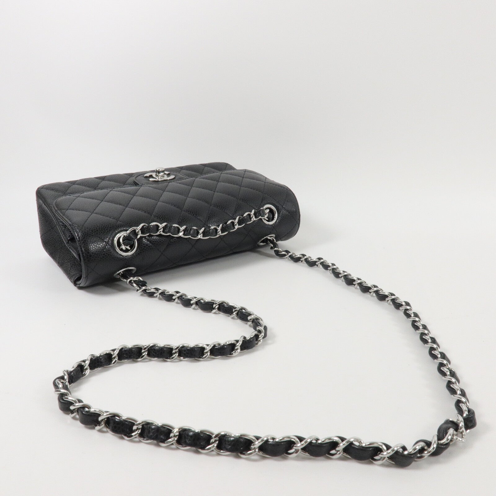 CHANEL 牛皮皮革Classic 23鏈帶肩背袋