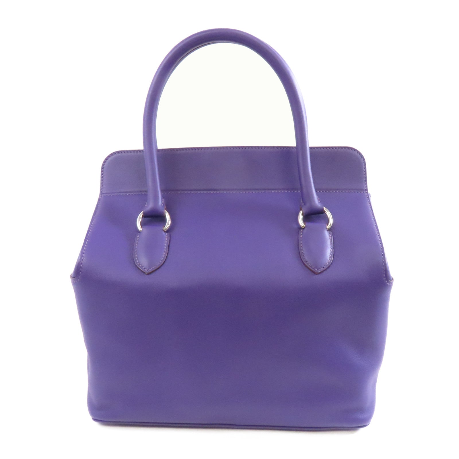 HERMES 衣装袋 HERMES 【激減優惠】皮革Cityslide銀扣肩背袋黑色– Brand Off