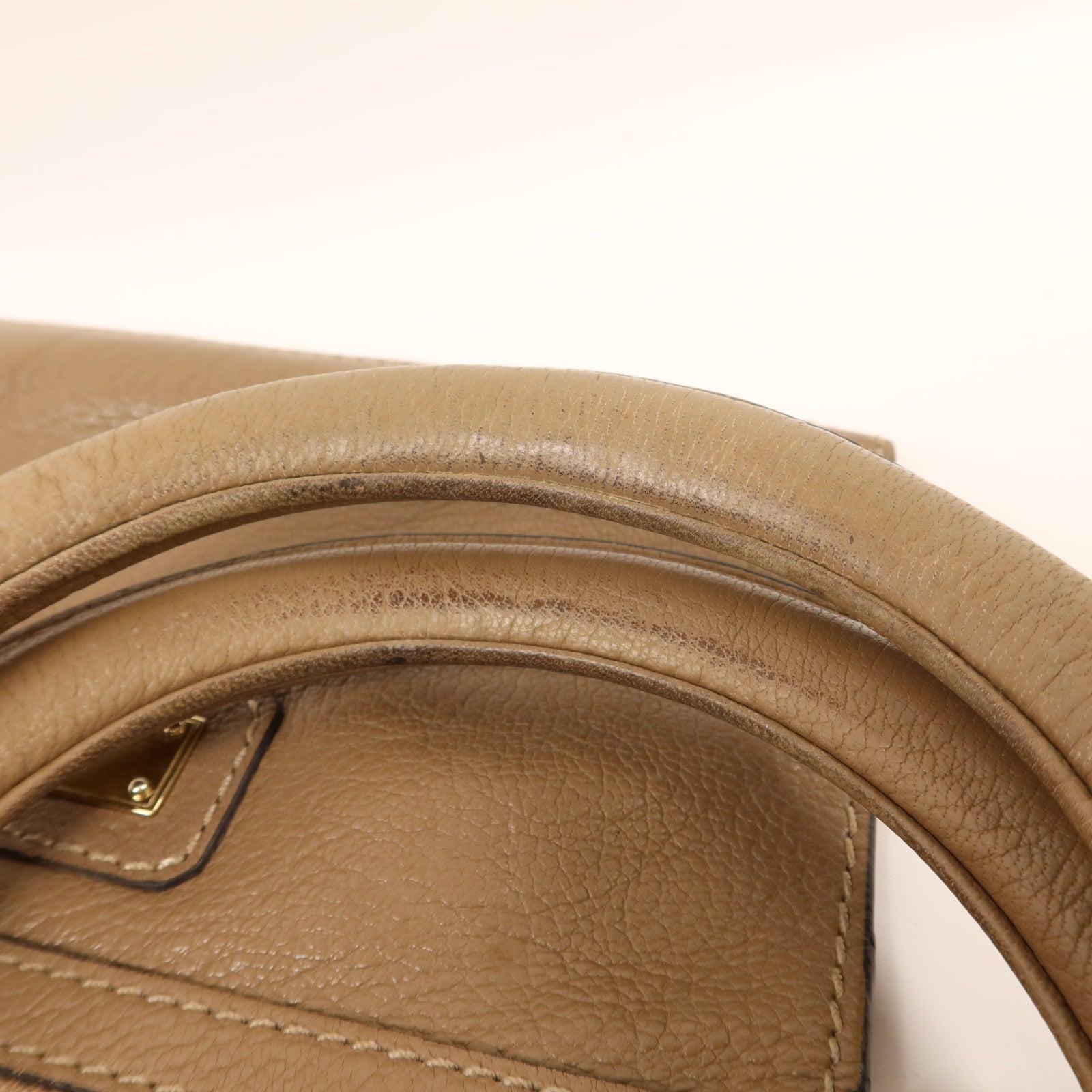 BALLY 牛皮皮革2 Way Shoulder Bag金扣手挽肩背兩用袋