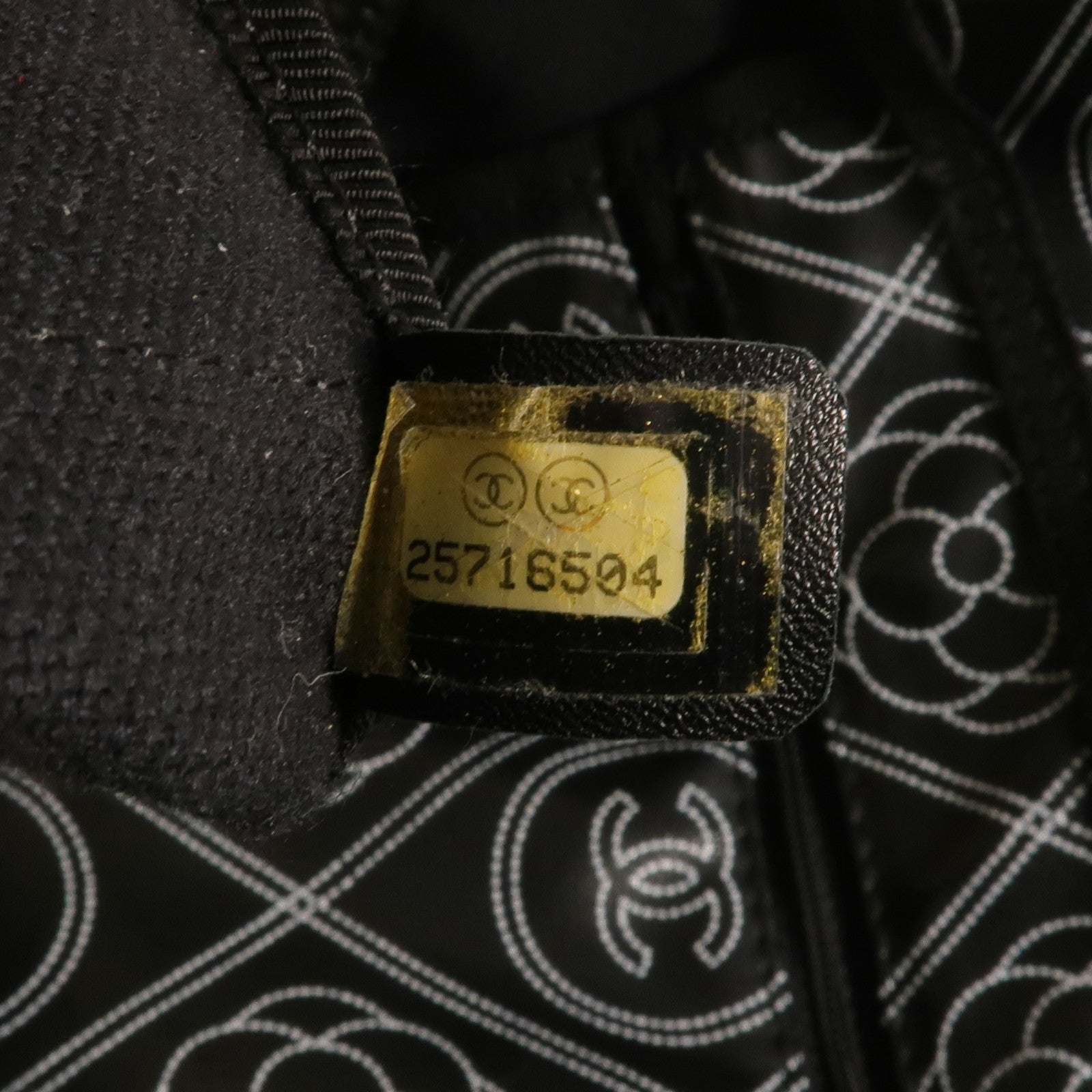 CHANEL 塗層帆布2 Way Tote銀扣手挽肩背兩用袋