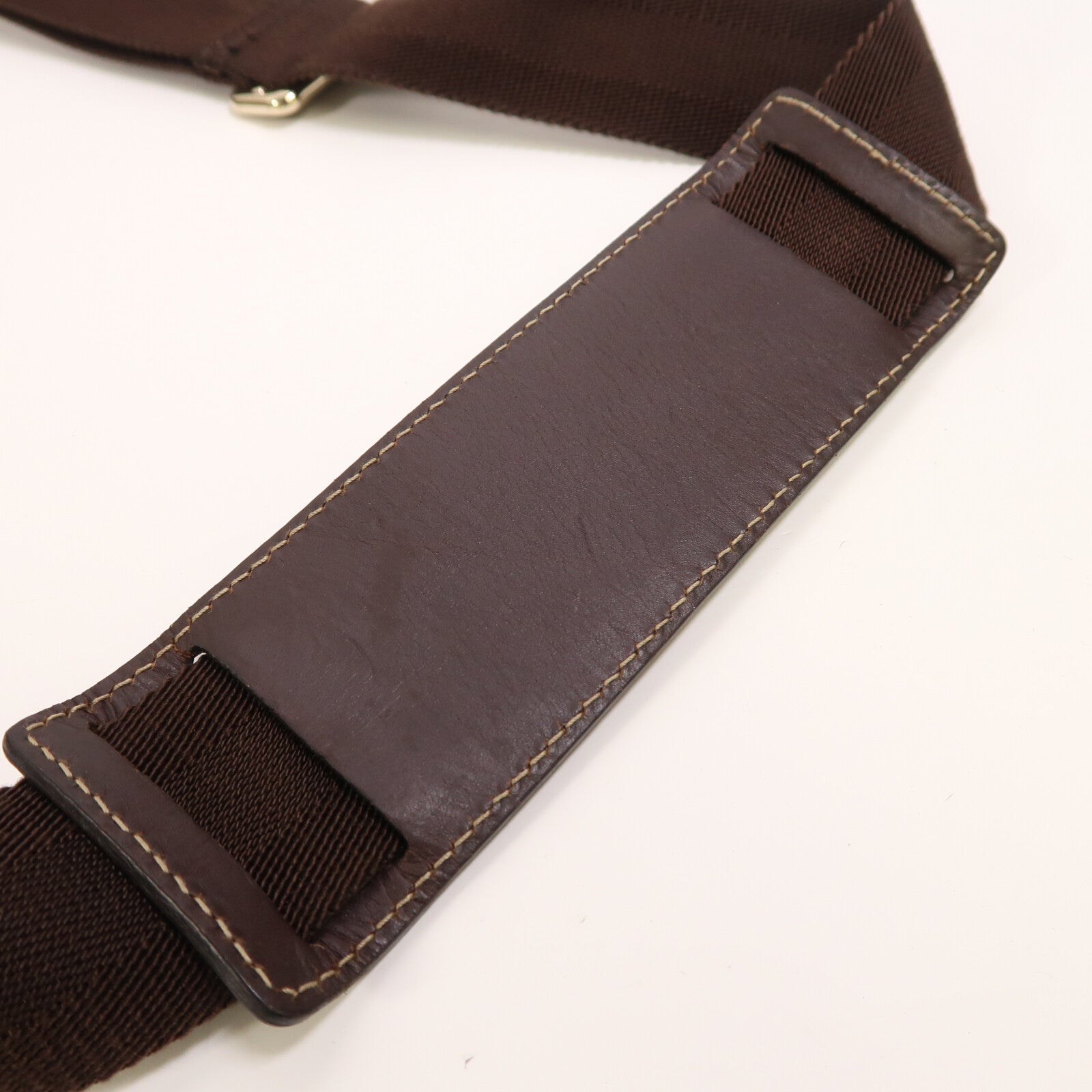 GUCCI 塗層帆布Shoulder Bag金扣肩背袋