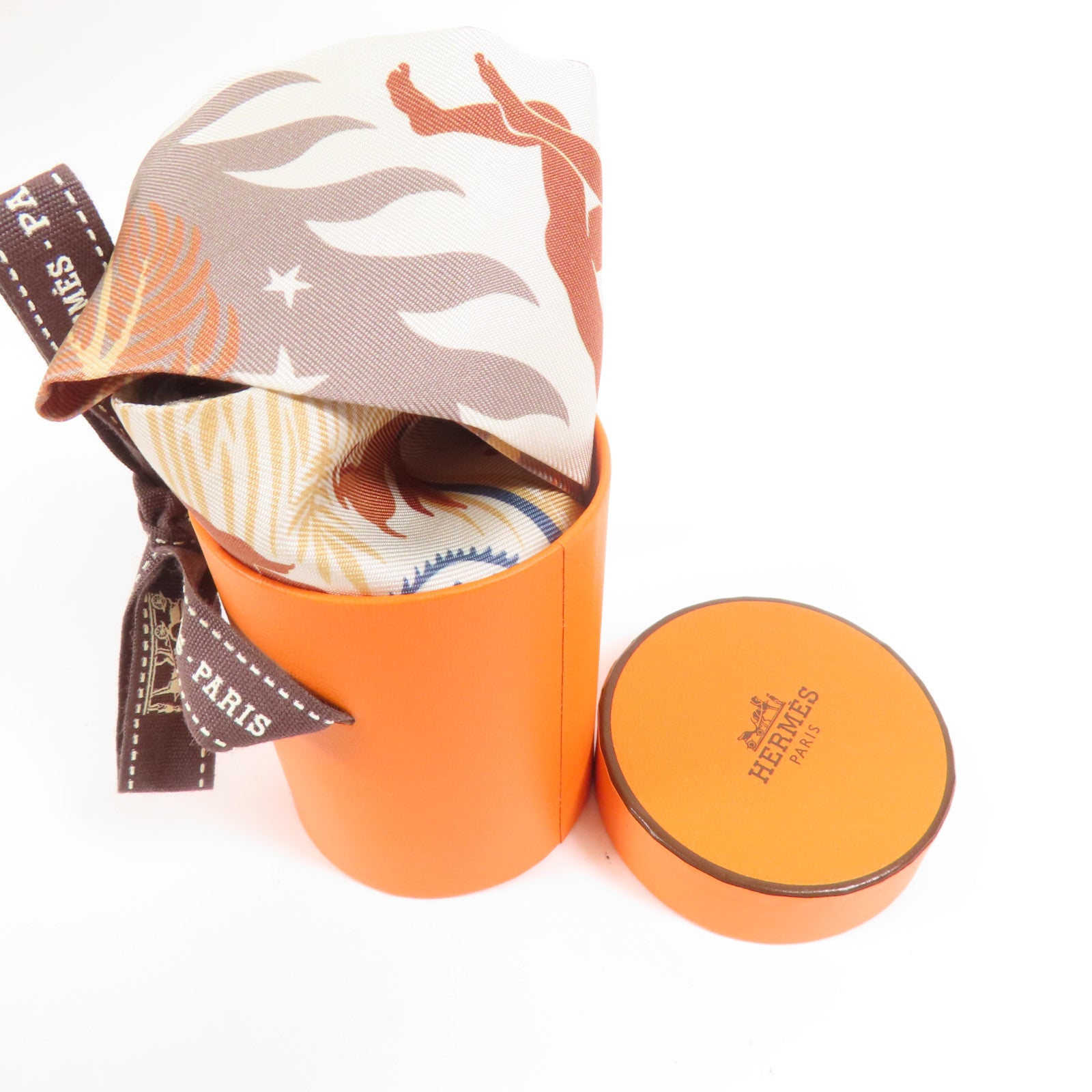 HERMES 絲質Twilly絲巾