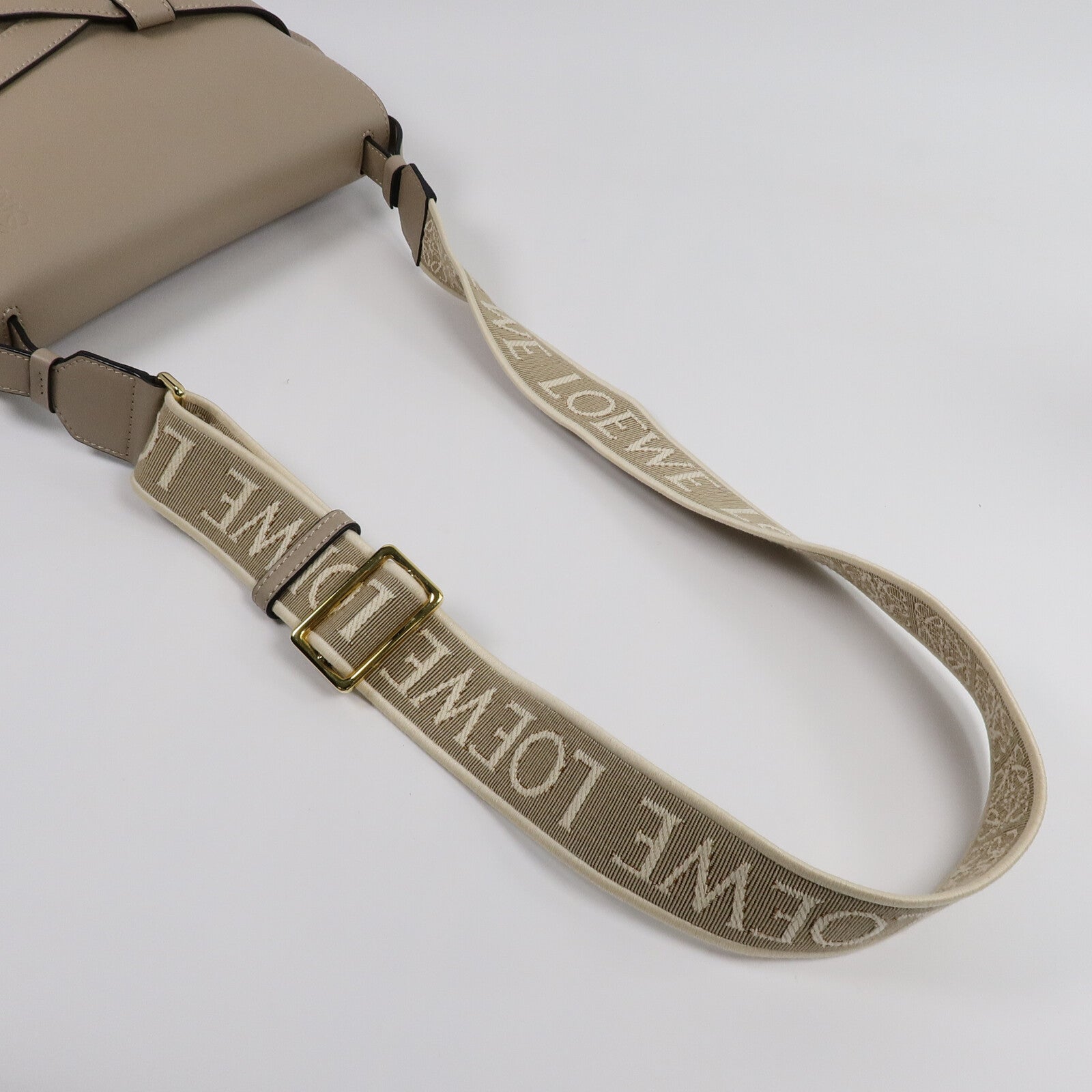 LOEWE 牛皮皮革Small Gate肩背袋