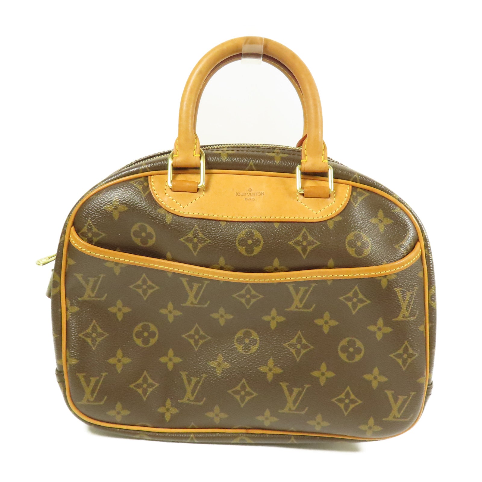LOUIS VUITTON Monogram Trouville金扣手挽袋
