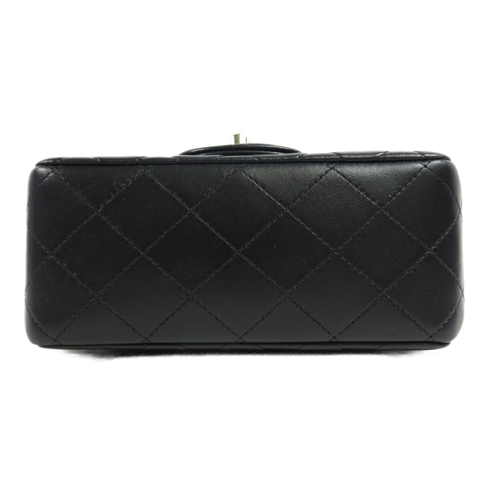 CHANEL 羊皮皮革Mini Classic 17鏈帶肩背袋