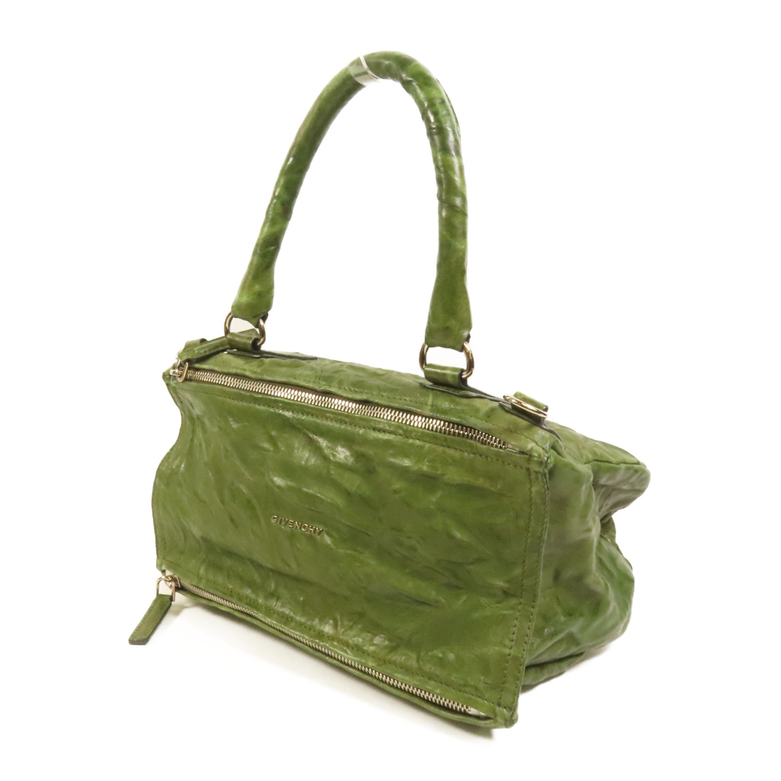 GIVENCHY 羊皮皮革Pandora Medium Shoulder Bag銀扣手挽肩背兩用袋