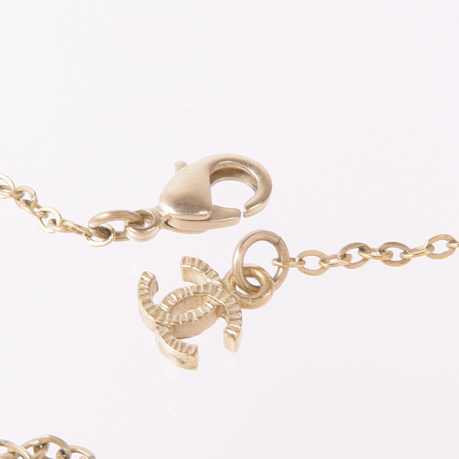 CHANEL PVC/金屬Necklace項鍊