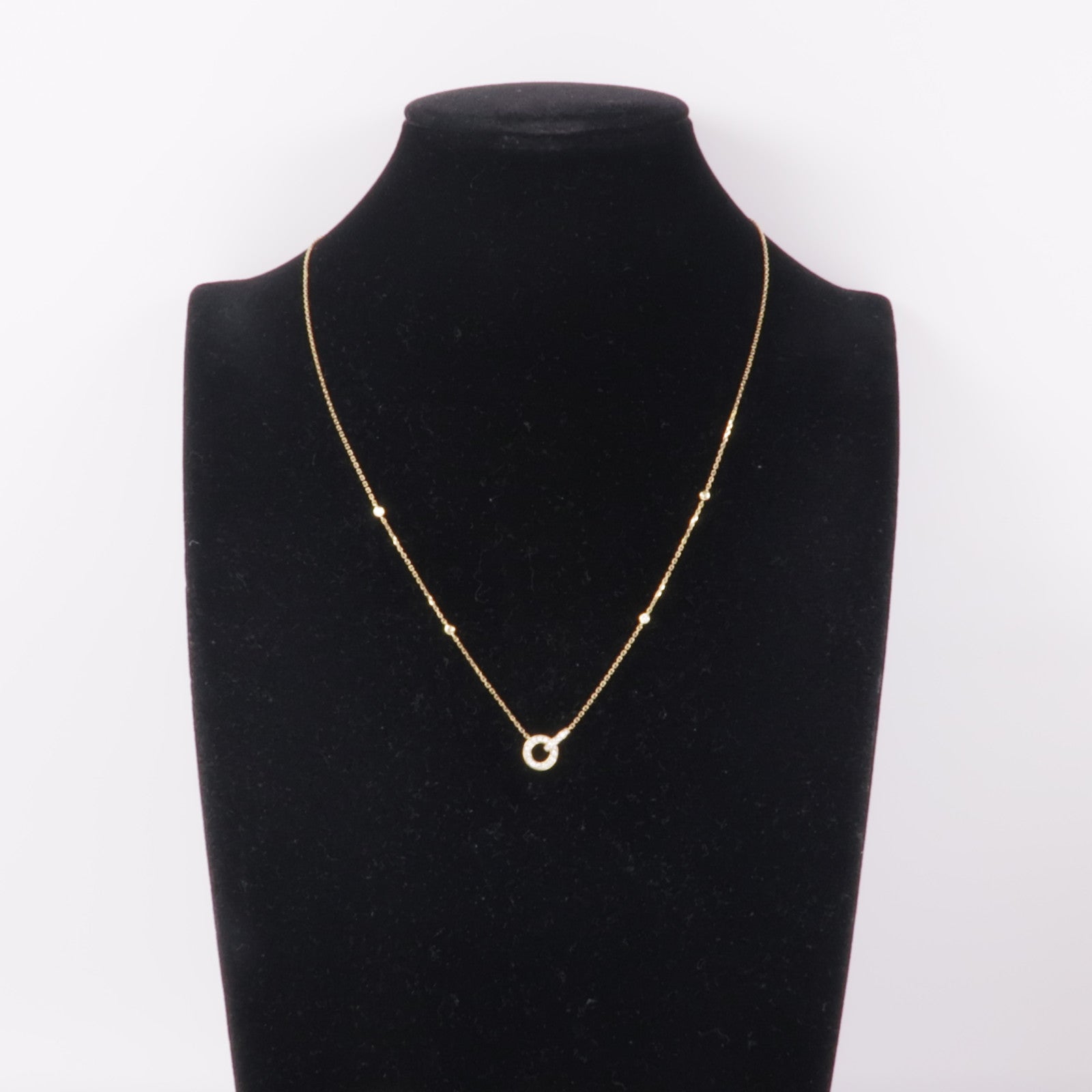 JEWELRY Diamond Necklace 18K Yellow Gold