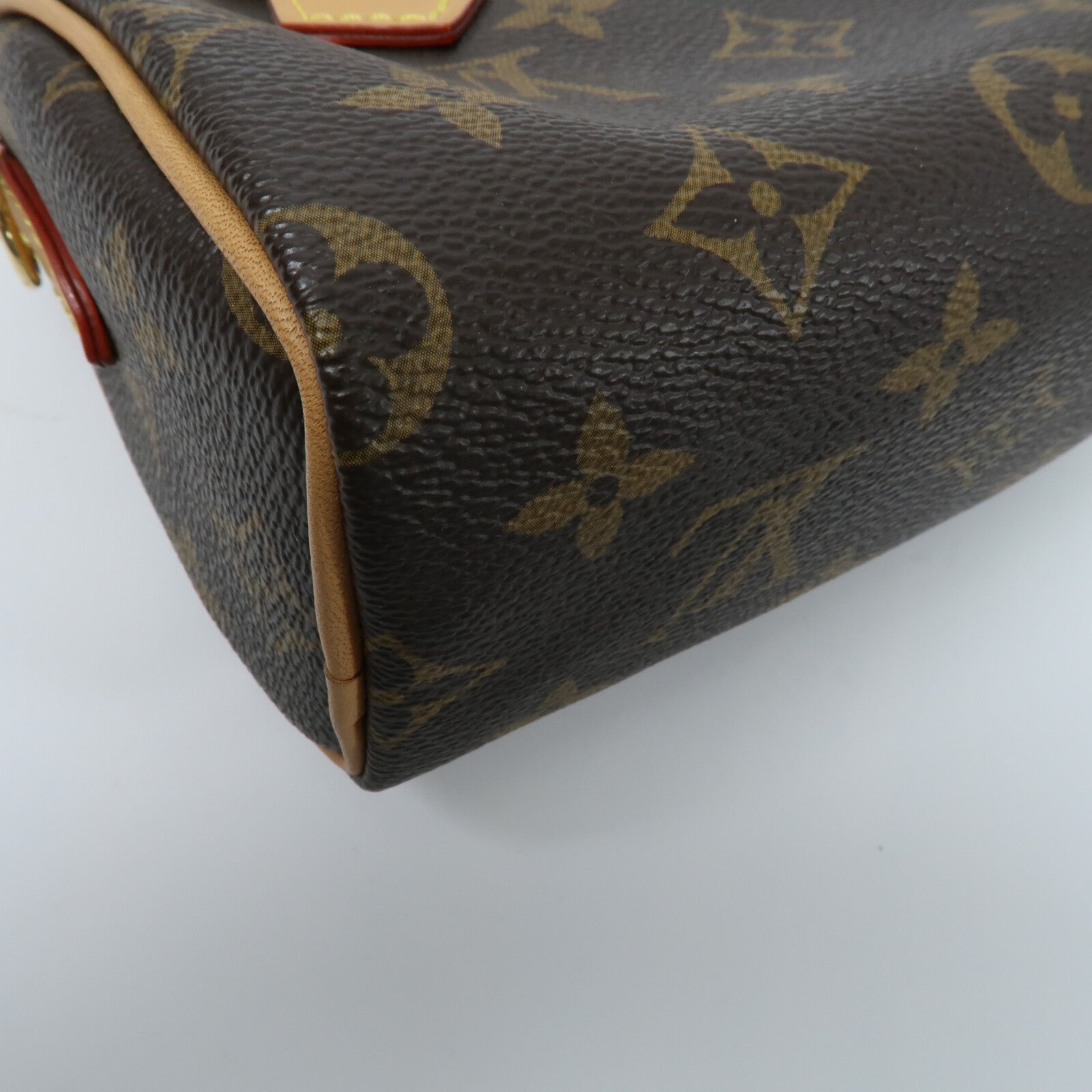 LOUIS VUITTON Monogram Nano Speedy手挽肩背兩用袋