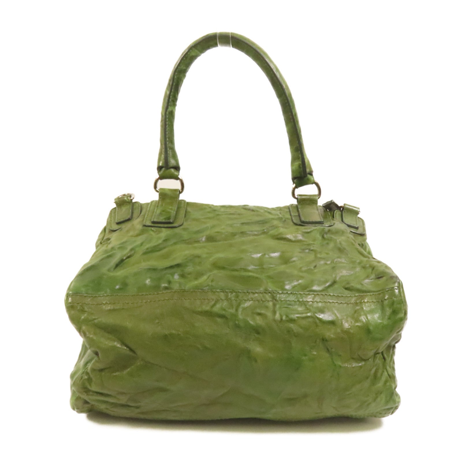 GIVENCHY 羊皮皮革Pandora Medium Shoulder Bag銀扣手挽肩背兩用袋