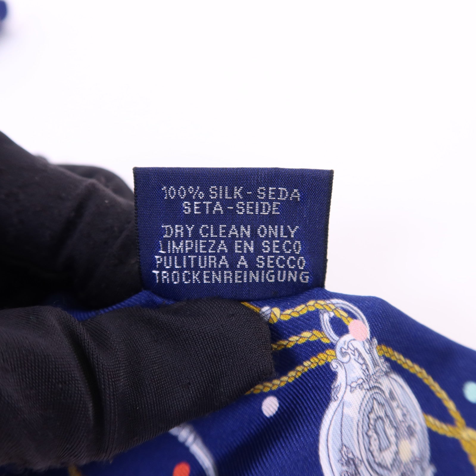 HERMES 絲質Twilly絲巾