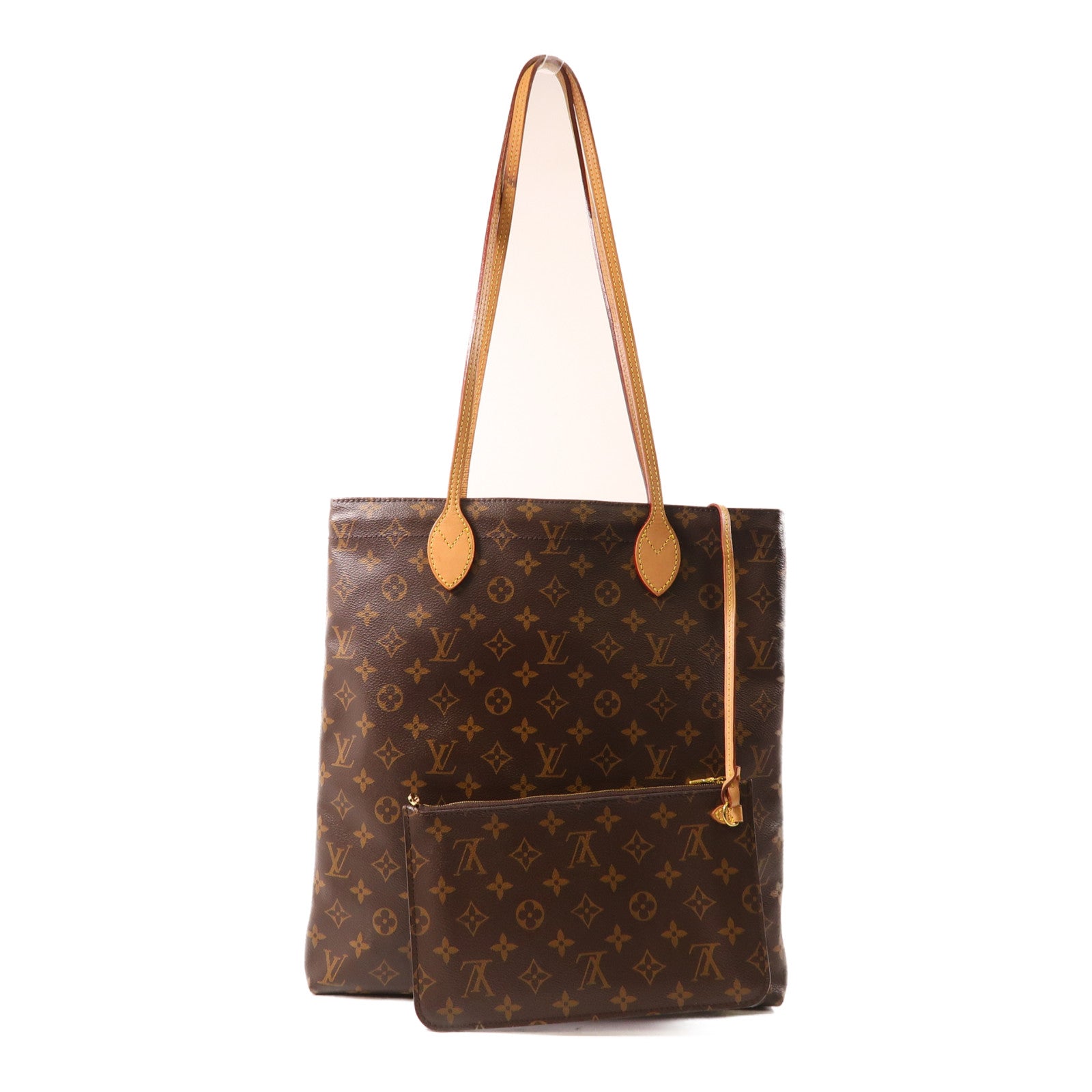 LOUIS VUITTON 【激減優惠】Monogram Carry It金扣肩背袋啡色
