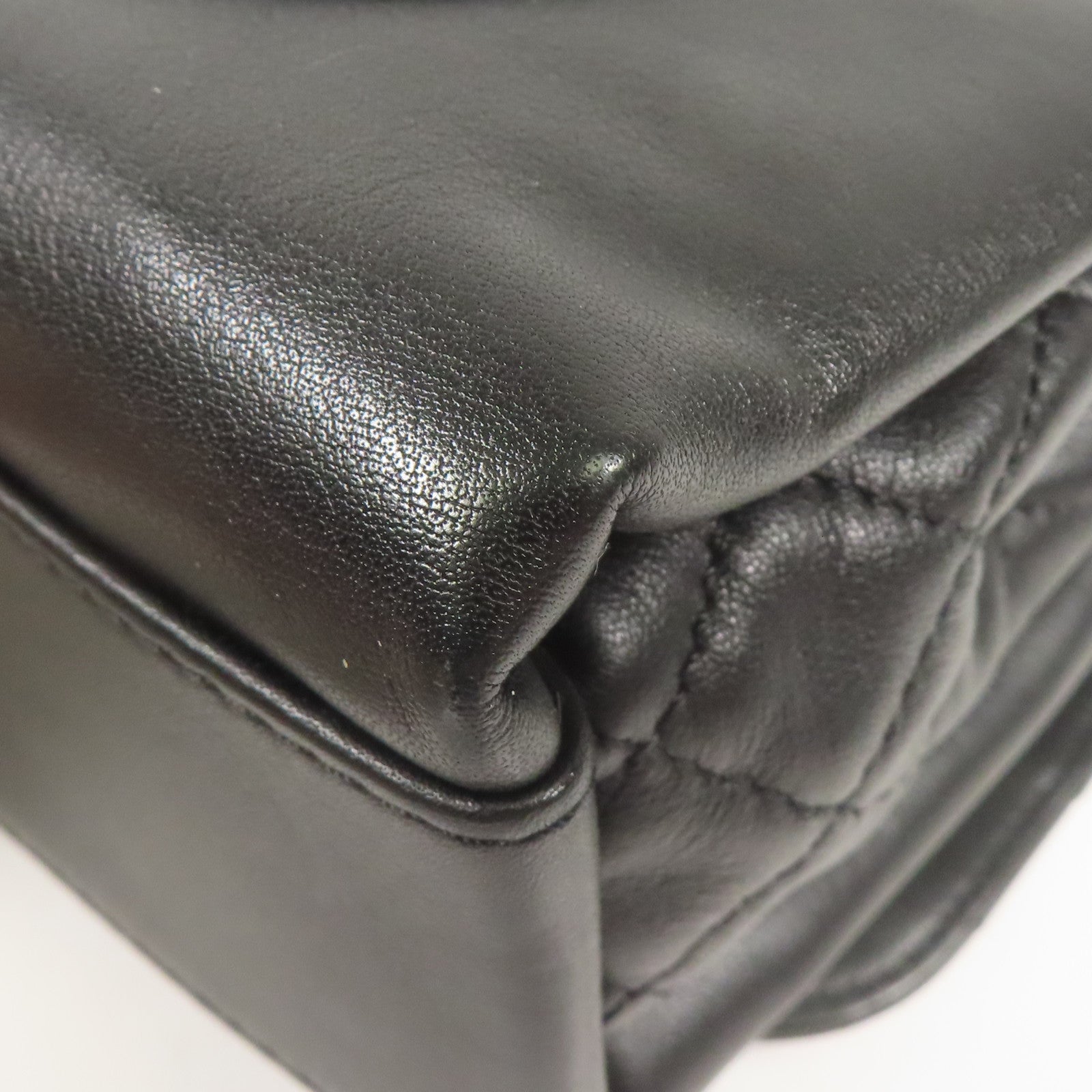 CHANEL 牛皮皮革Shoulder Bag鏈帶肩背袋