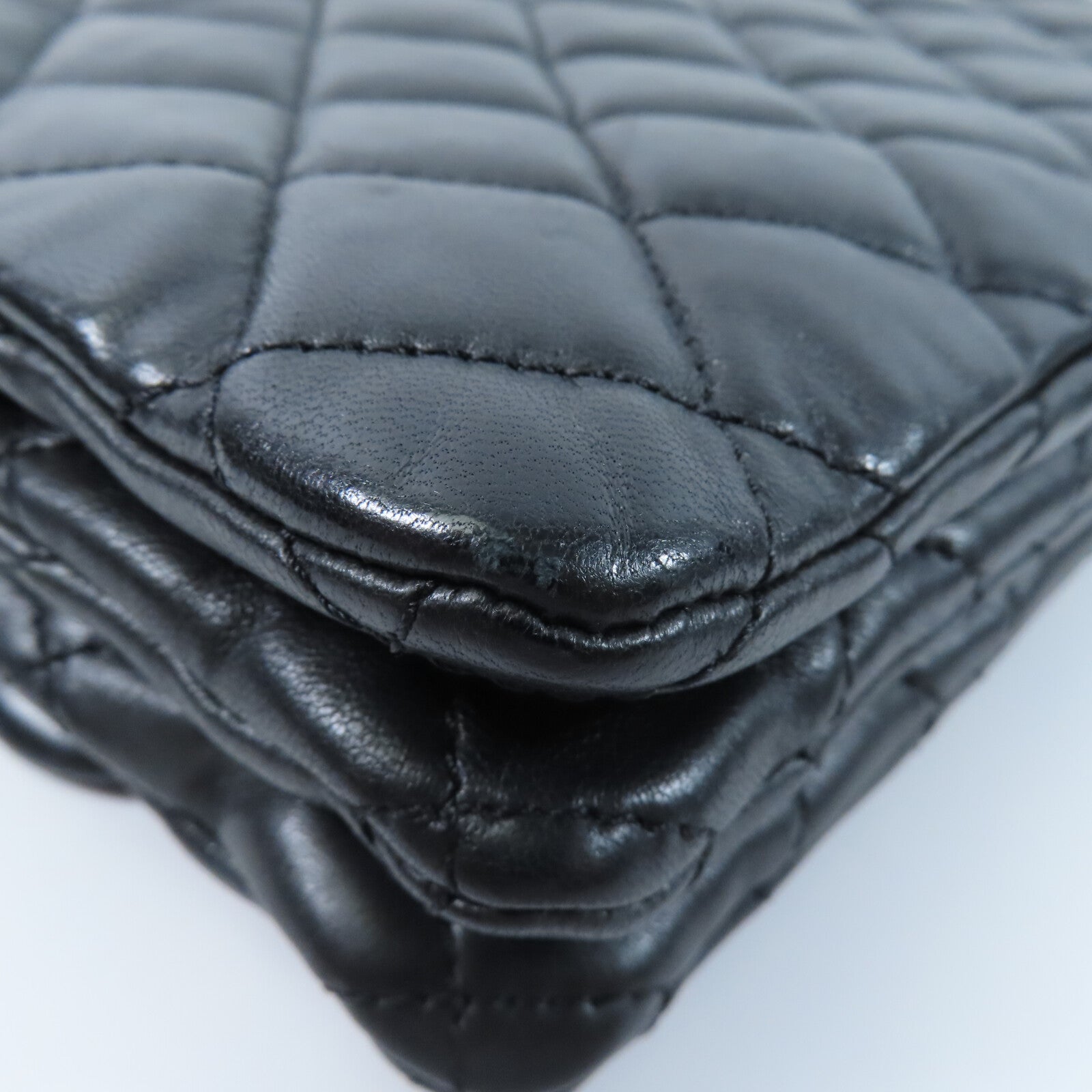 CHANEL 羊皮皮革Chain Shoulder鏈帶肩背袋