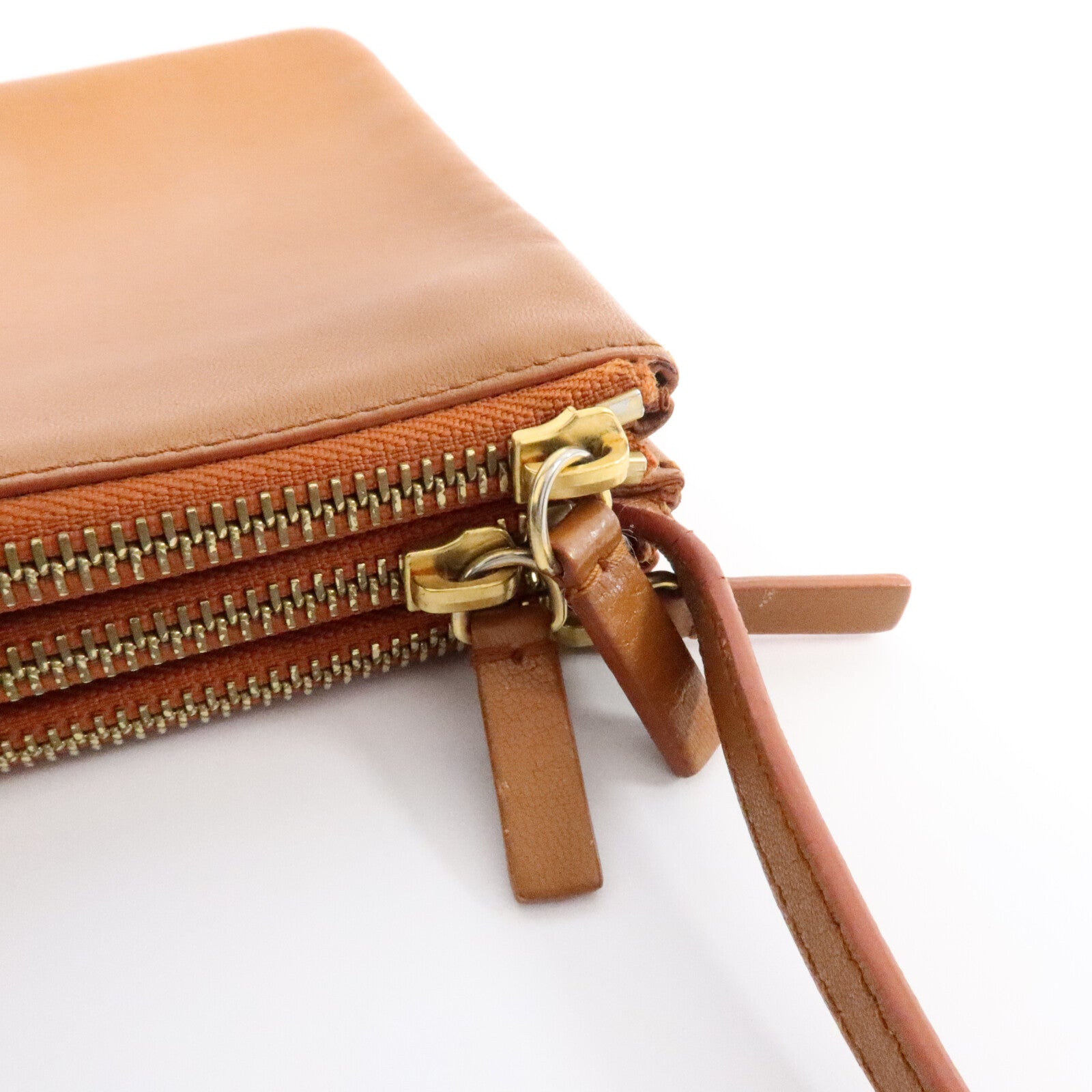 CELINE 牛皮皮革Trio Small肩背袋