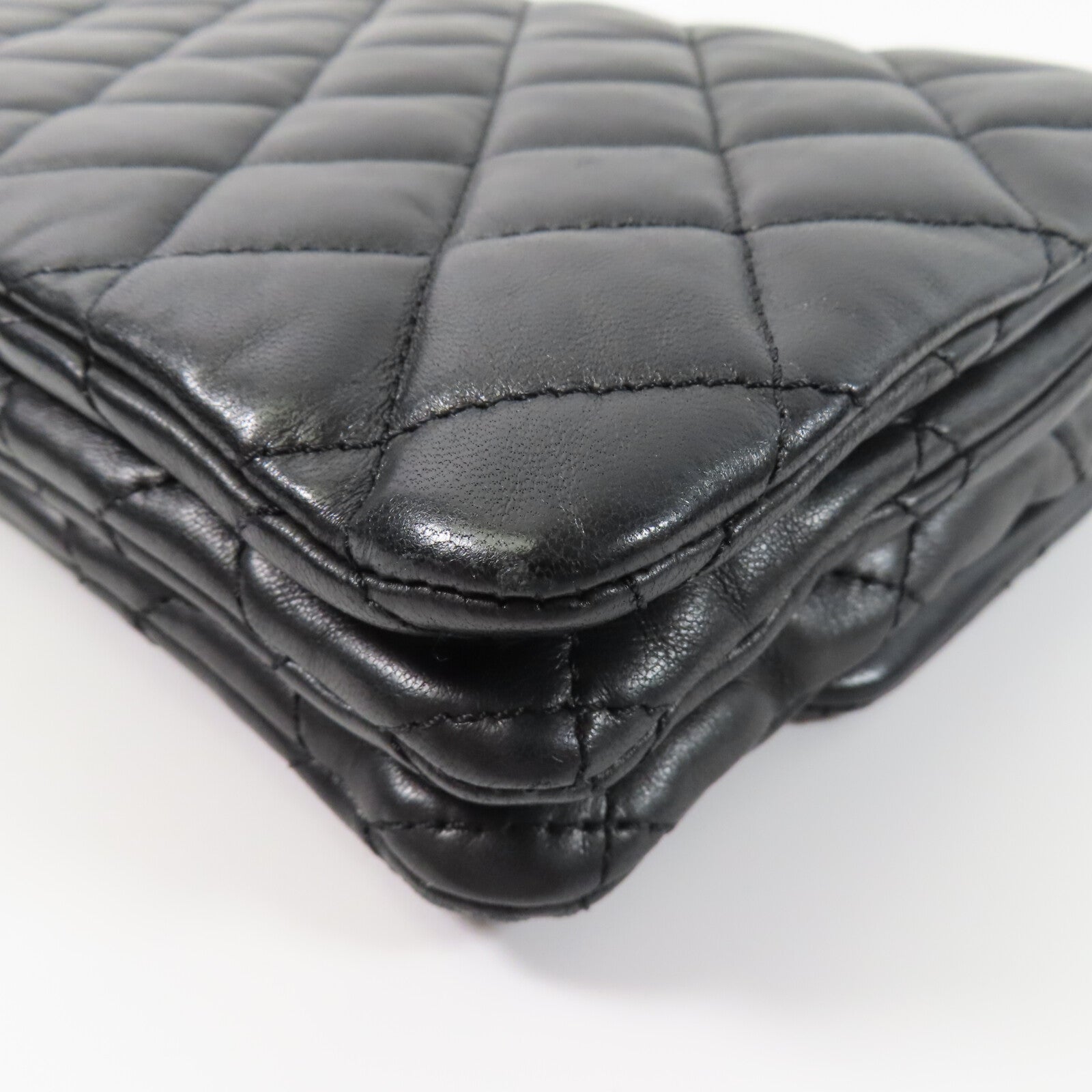 CHANEL 羊皮皮革Chain Shoulder鏈帶肩背袋
