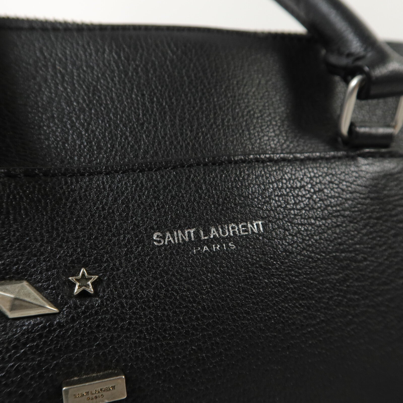 SAINT LAURENT 牛皮皮革Baby Duffle手挽肩背兩用袋
