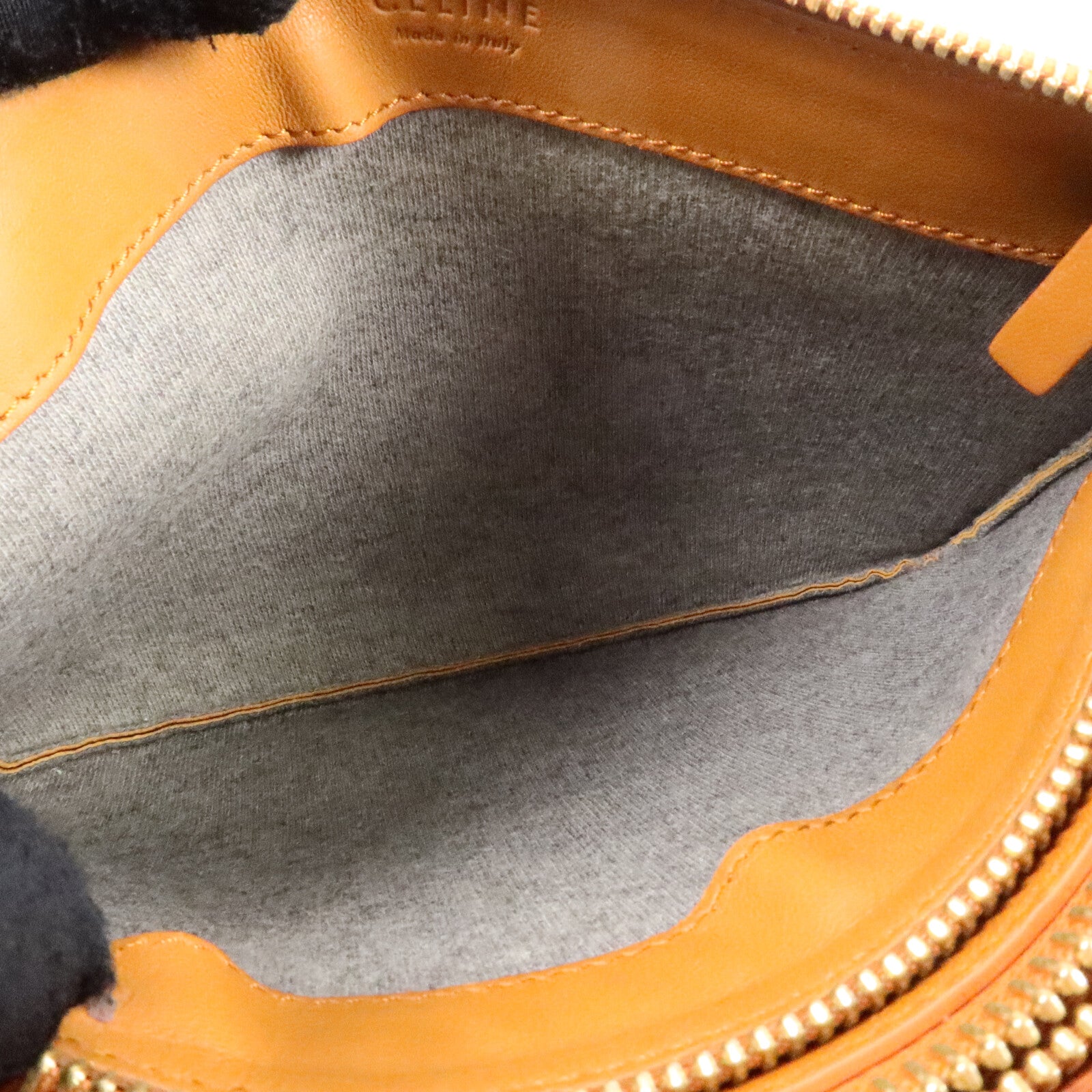 CELINE 牛皮皮革Trio Small肩背袋