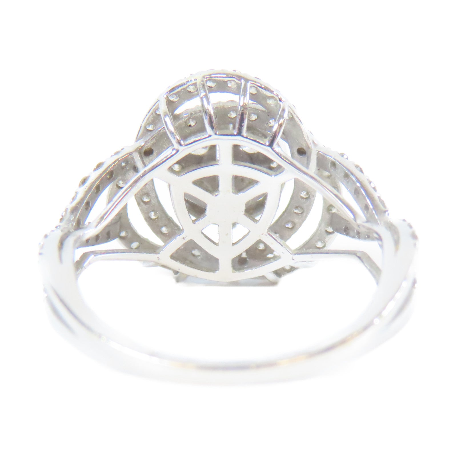JEWELRY **【激減優惠】18K白金Diamond Ring0.090ct鑽石戒指US#5