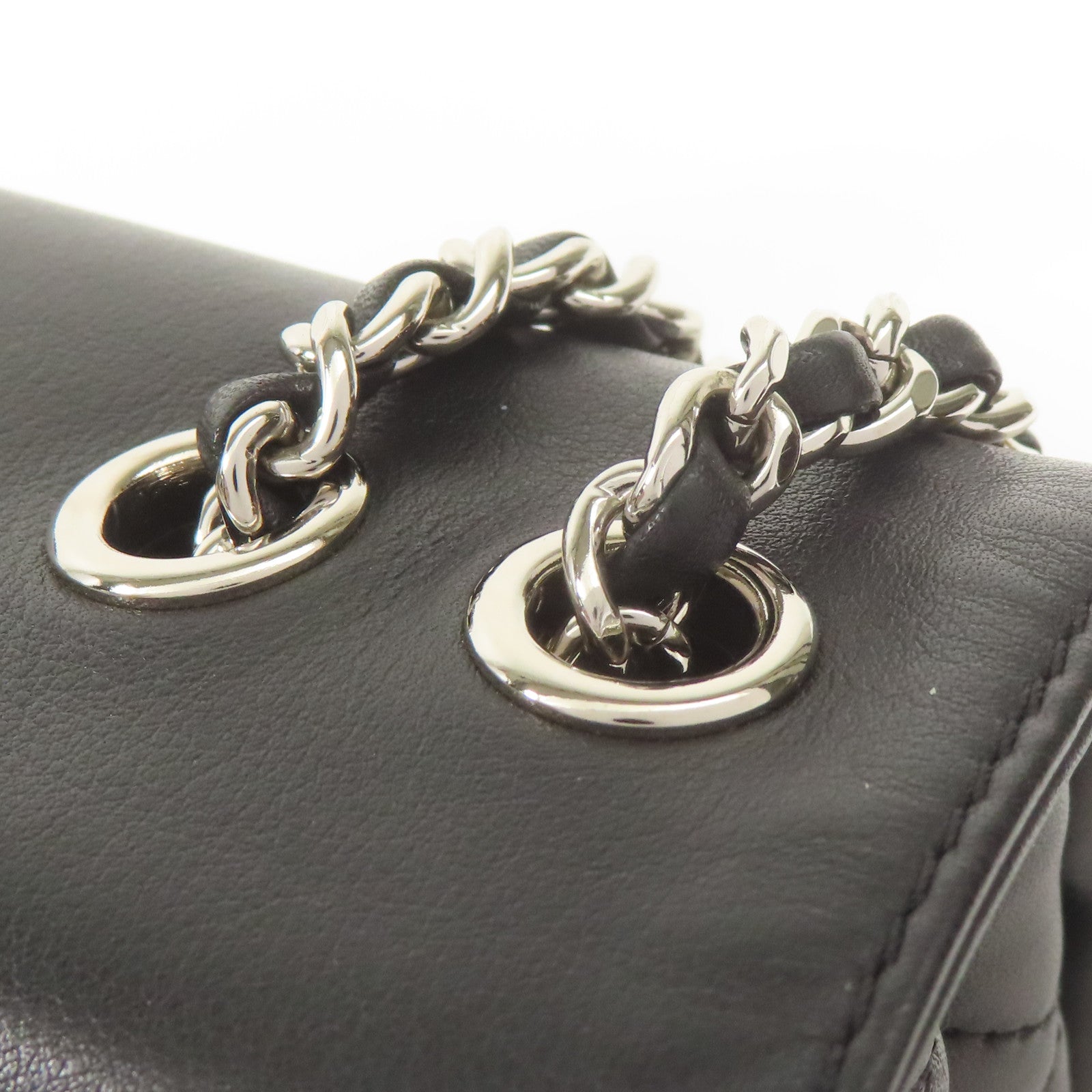 CHANEL 牛皮皮革Shoulder Bag鏈帶肩背袋