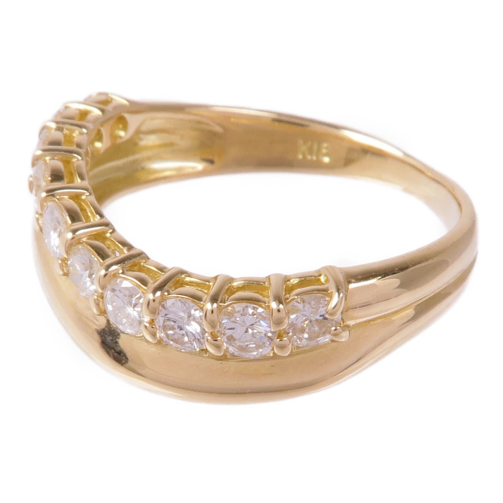 JEWELRY 18K黃金Diamond Ring鑽石戒指US#5.75