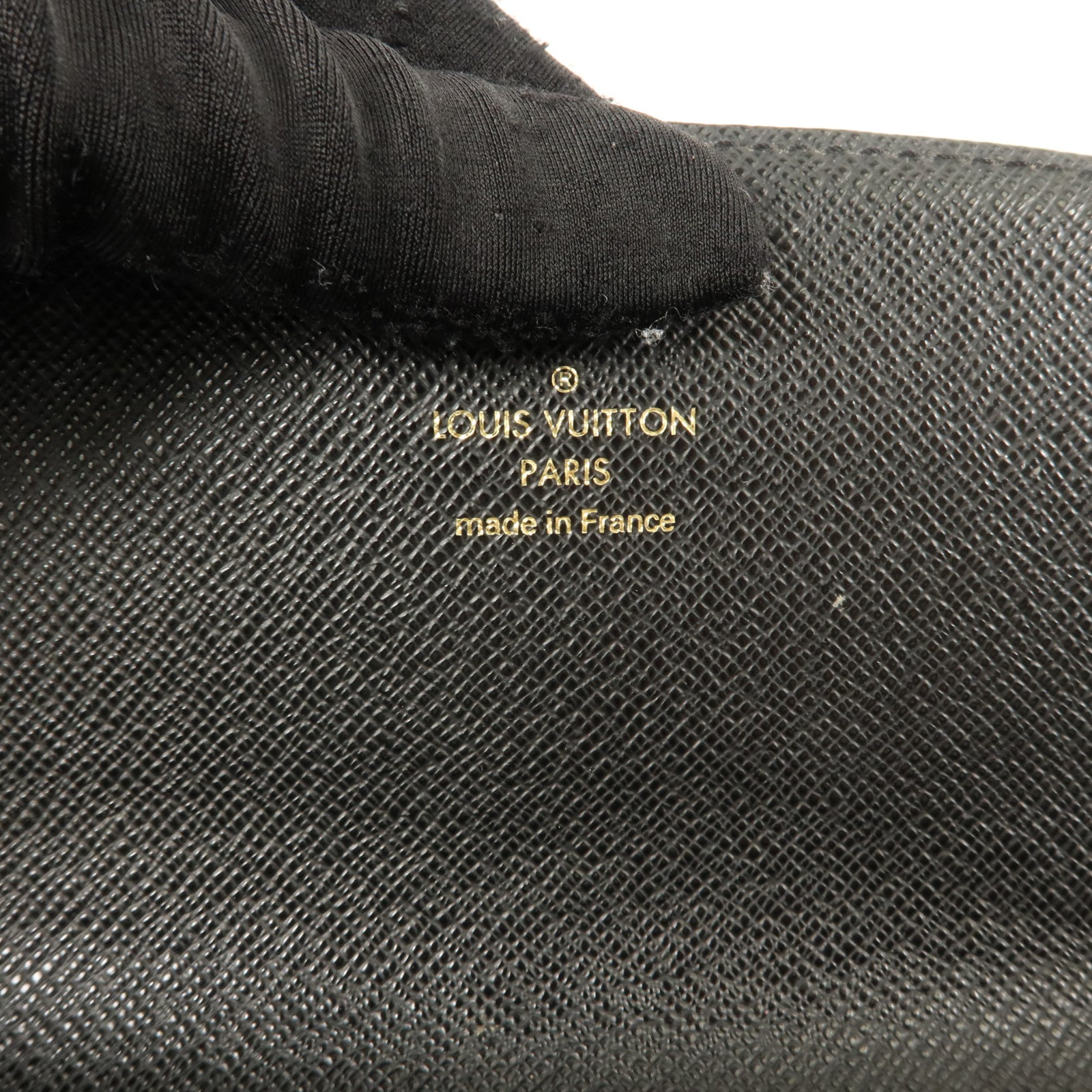 LOUIS VUITTON Monogram Reverse Emilie Wallet金扣長錢包