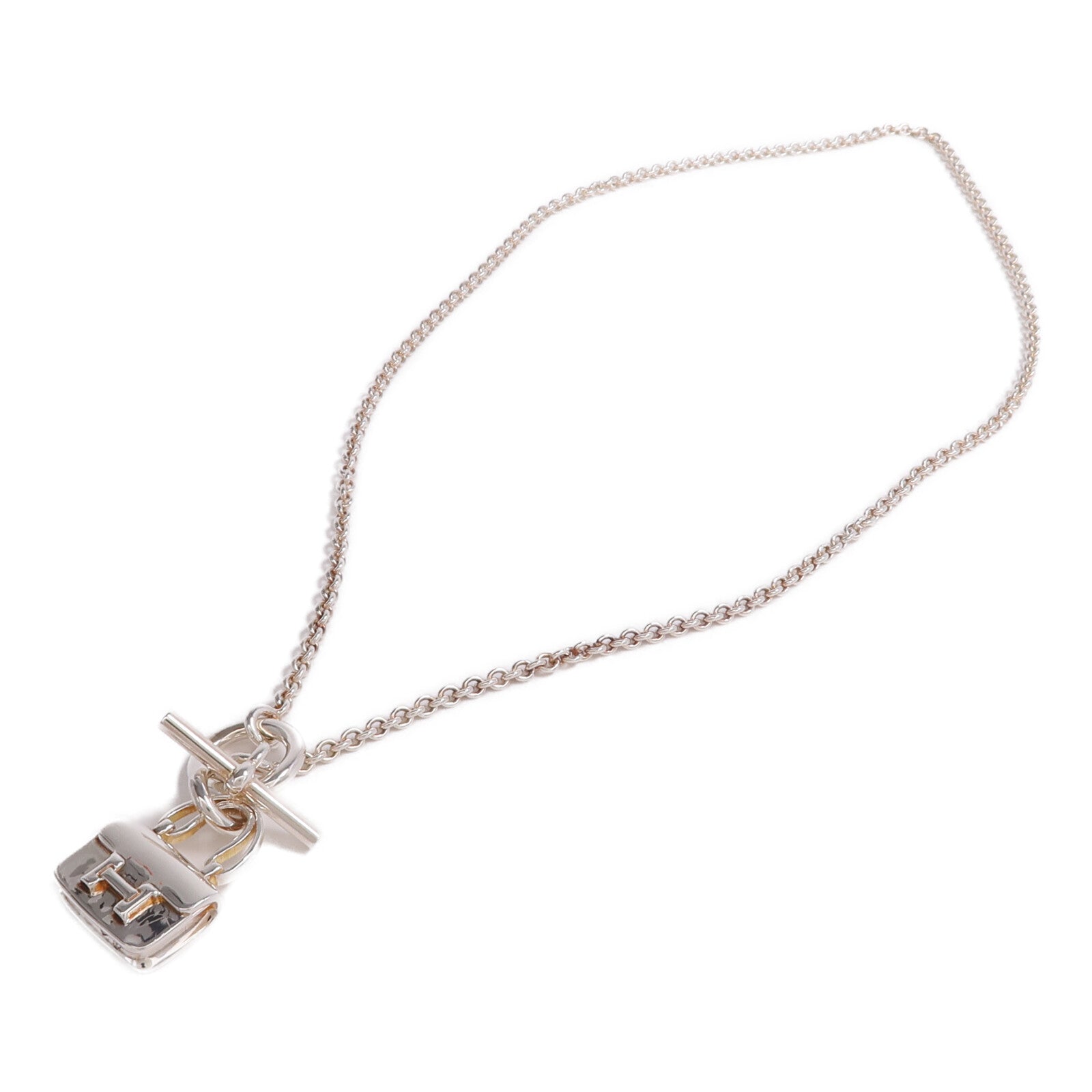 HERMES 925純銀Amulettes Constance Pendant項鍊