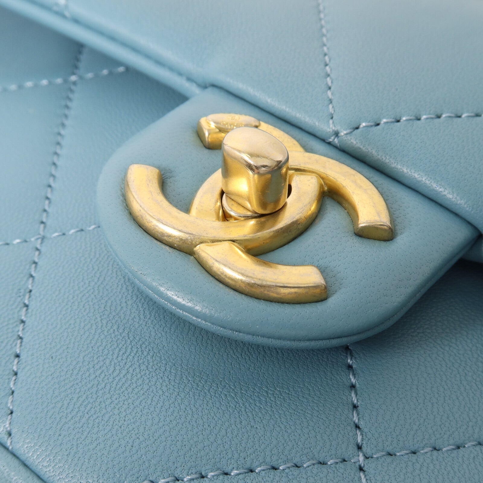 CHANEL 牛皮皮革Shoulder Bag鏈帶手挽肩背兩用袋