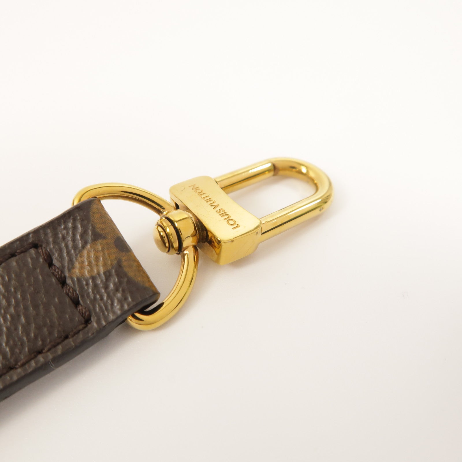 LOUIS VUITTON Monogram Pallas金扣手挽肩背兩用袋棕色/紅色