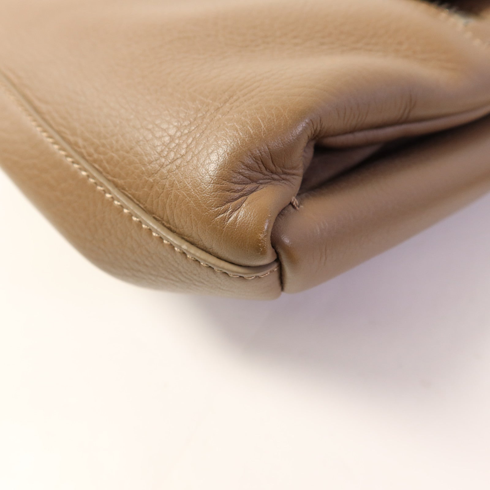 GIVENCHY 牛皮皮革2 Way Shoulder Bag銀扣手挽肩背兩用袋