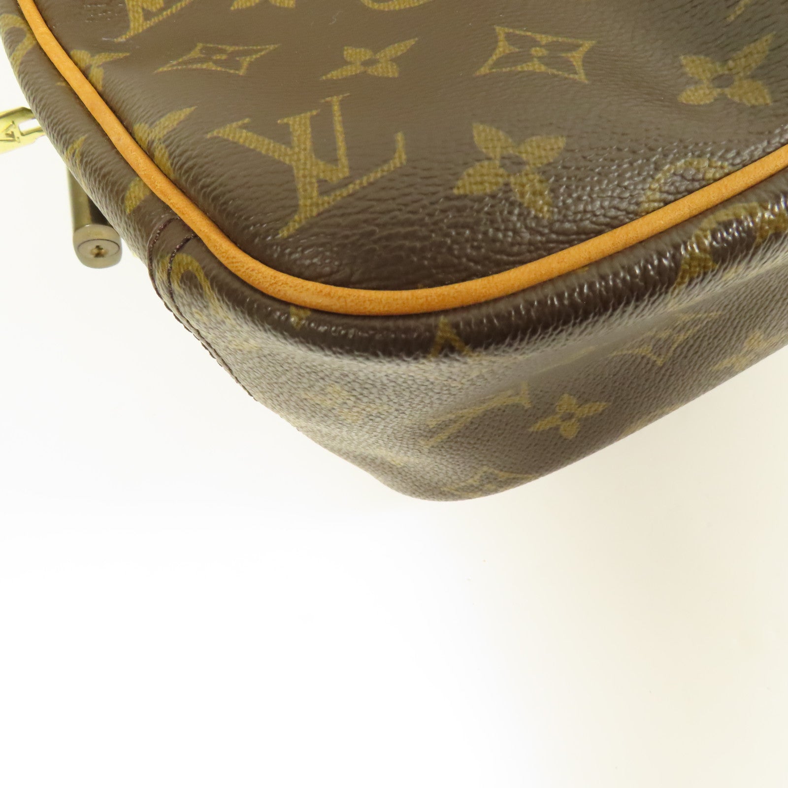 LOUIS VUITTON Monogram Trouville金扣手挽袋