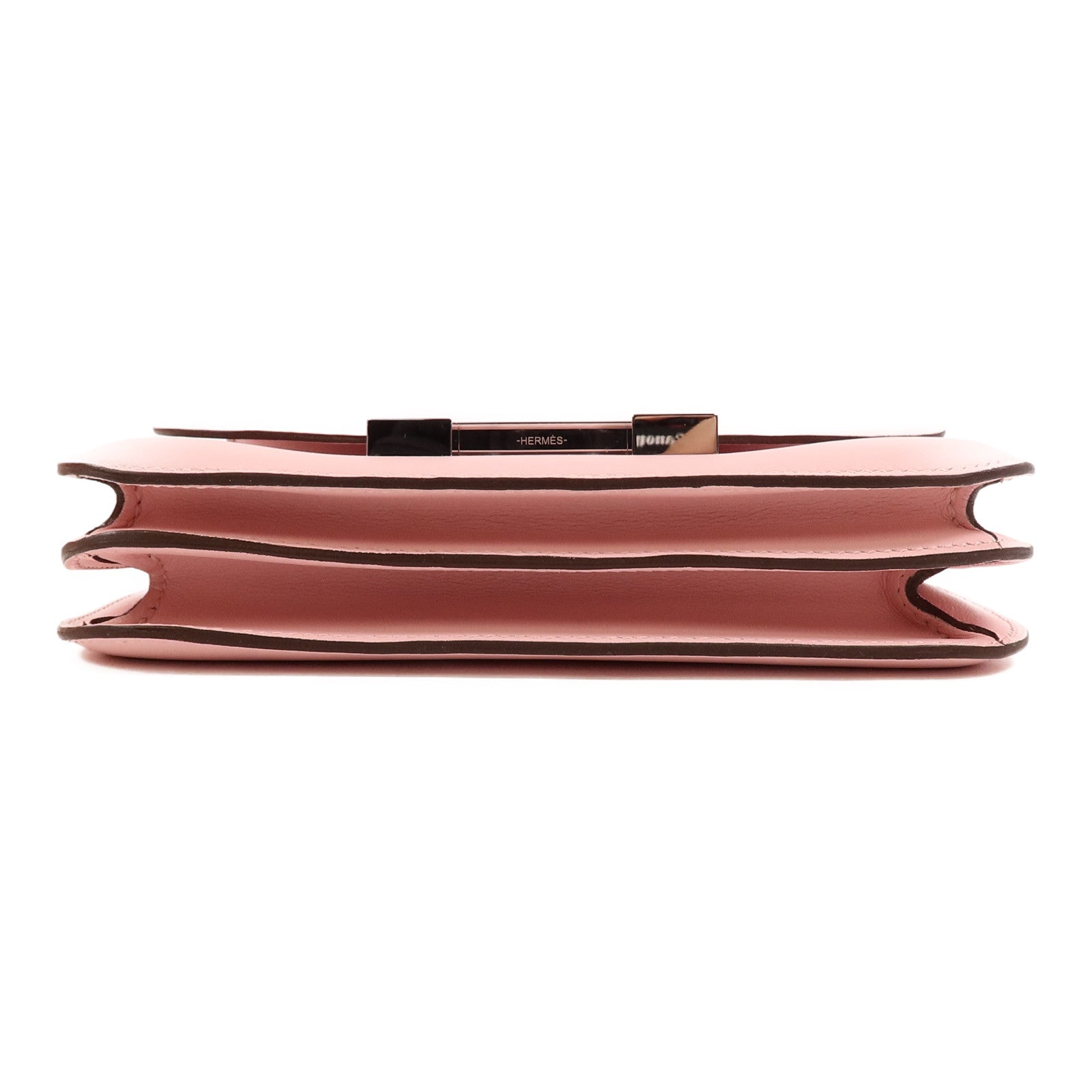 HERMES Swift皮革Constance Mini肩背袋Rose Sakura