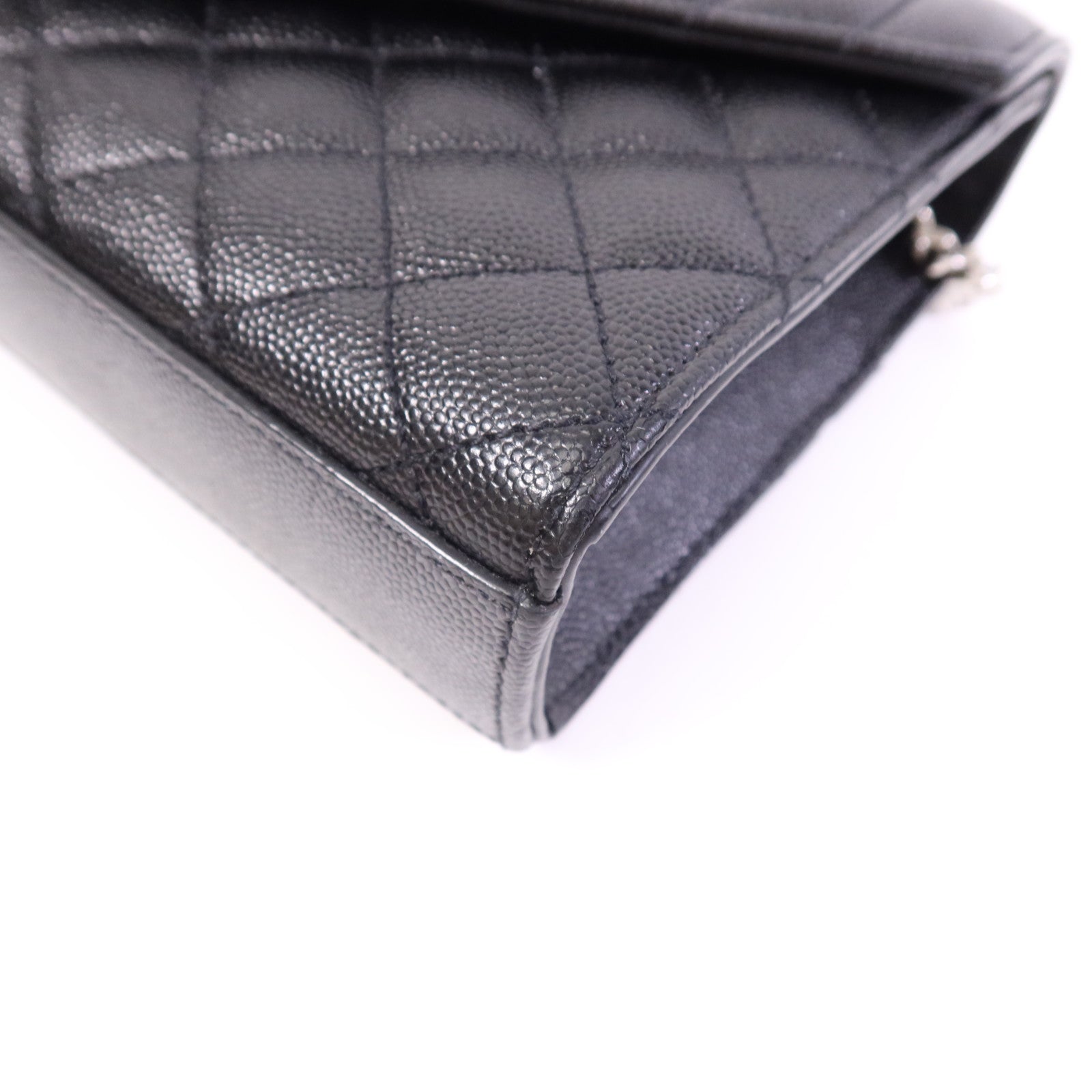YVES SAINT LAURENT 牛皮皮革Envelope Small金扣鏈帶肩背袋