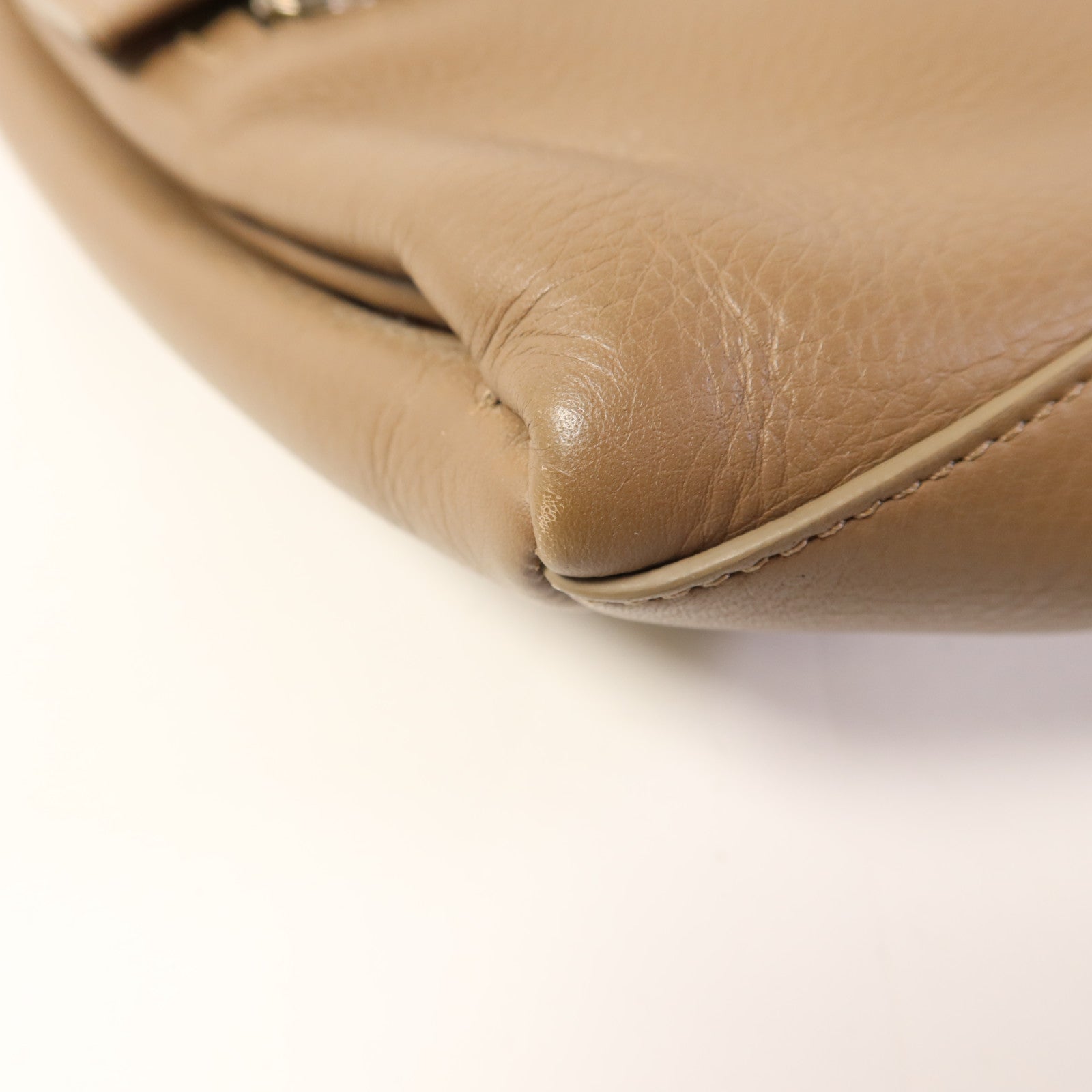 GIVENCHY 牛皮皮革2 Way Shoulder Bag銀扣手挽肩背兩用袋