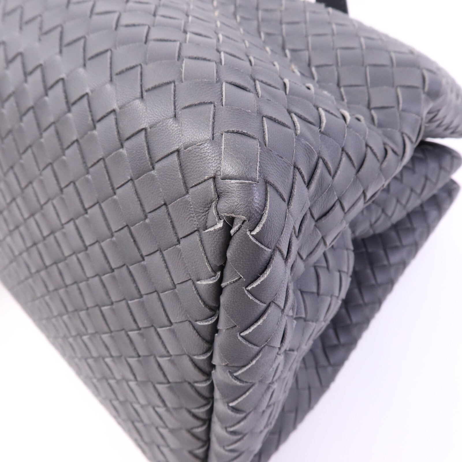 BOTTEGA VENETA 羊皮皮革Roma Medium金扣手挽袋