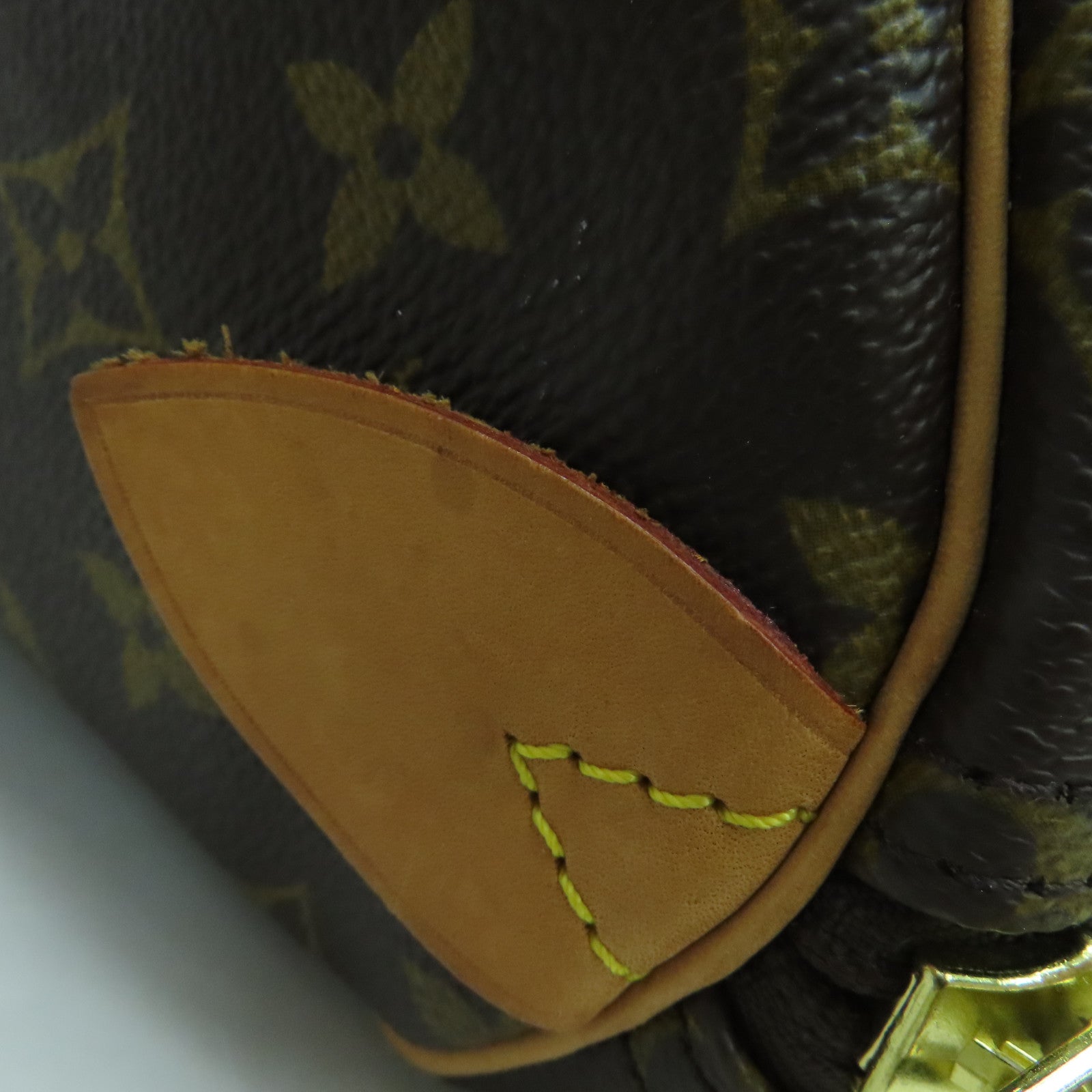 LOUIS VUITTON Monogram Keepall 55手挽袋/旅行袋金扣啡色