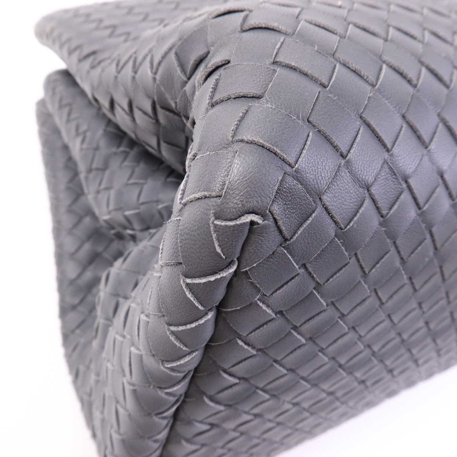 BOTTEGA VENETA 羊皮皮革Roma Medium金扣手挽袋