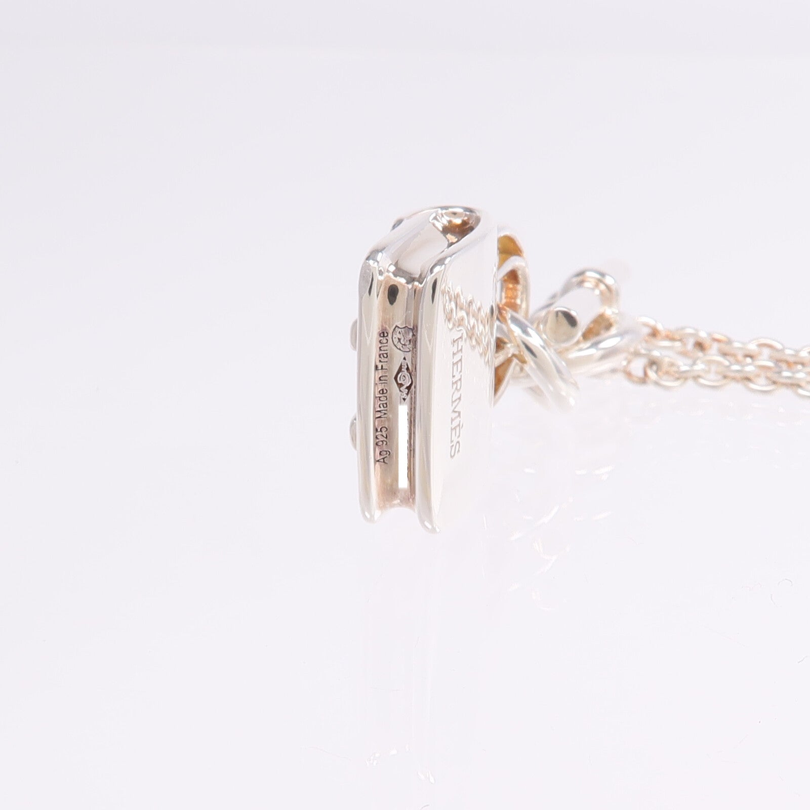 HERMES 925純銀Amulettes Constance Pendant項鍊