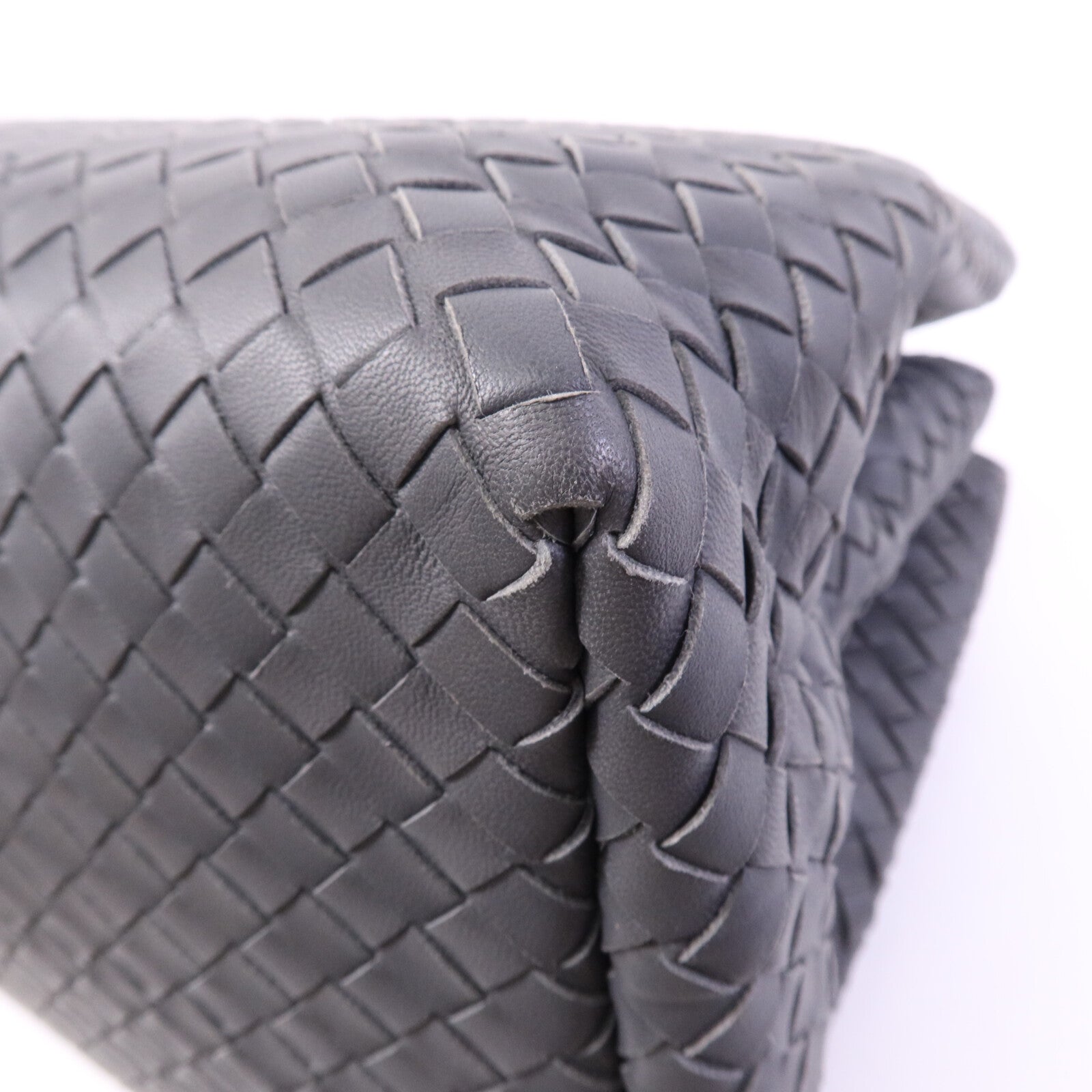 BOTTEGA VENETA 羊皮皮革Roma Medium金扣手挽袋