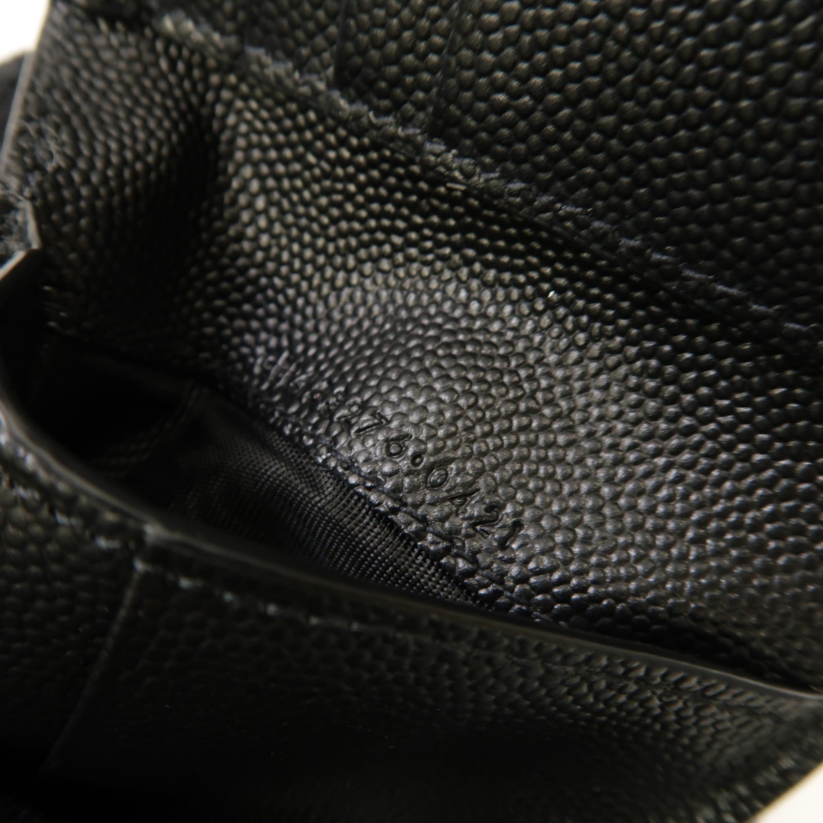 SAINT LAURENT 牛皮皮革Wallet錢包黑色