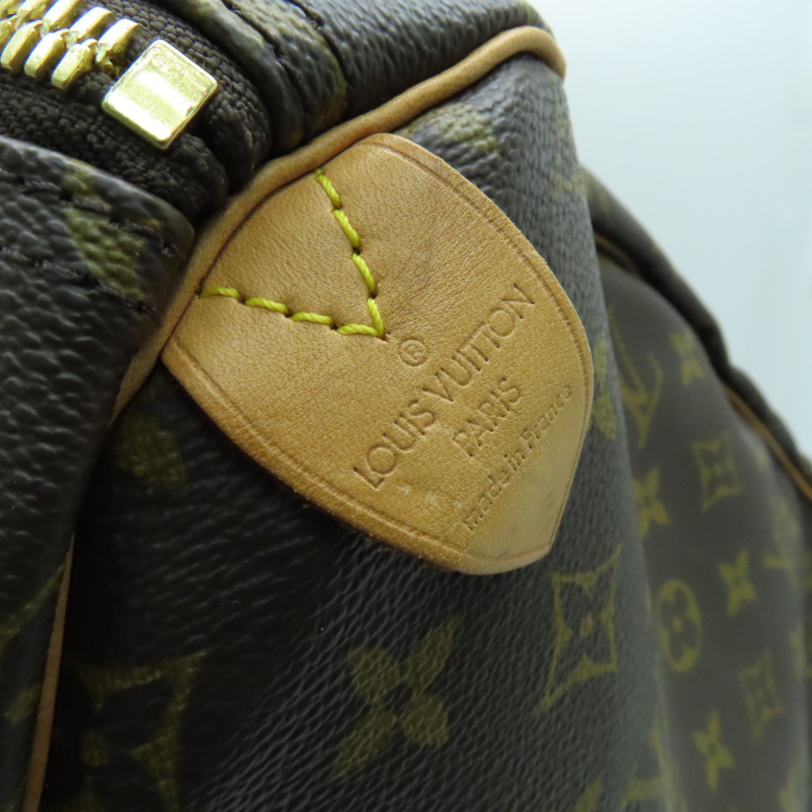 LOUIS VUITTON Monogram Keepall 55手挽袋/旅行袋金扣啡色