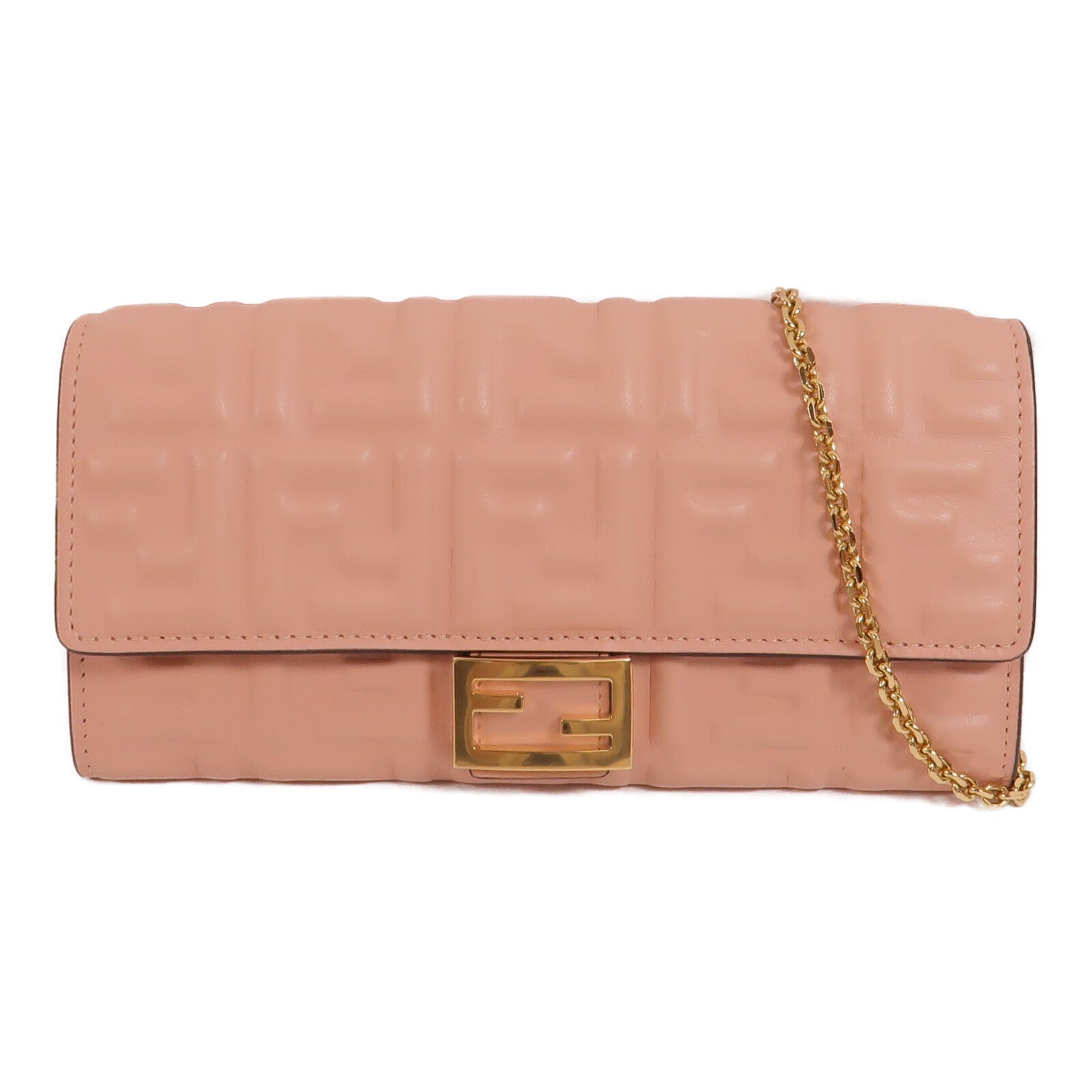CHANEL 牛皮皮革WOC Wallet On Chain鏈帶肩背袋