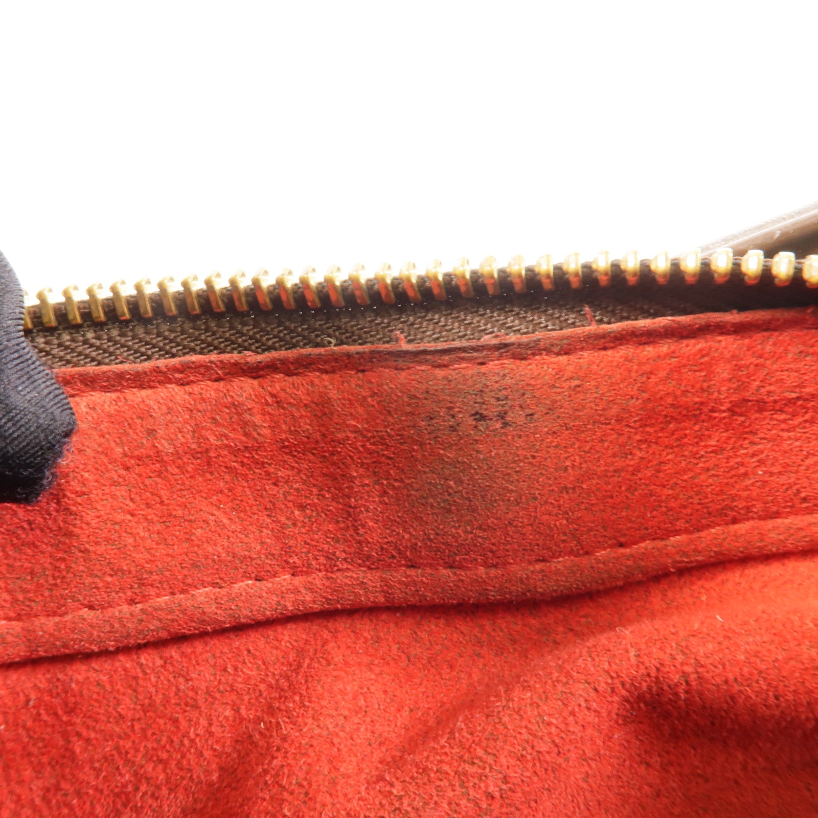 LOUIS VUITTON Damier Sistina MM金扣肩背袋