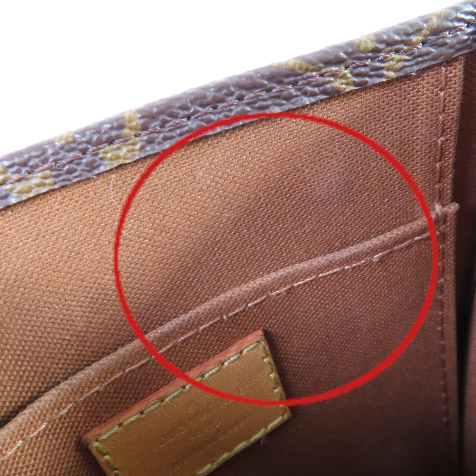 LOUIS VUITTON 【激減優惠】Monogram Petit Sac Plat 2Way Shoulder Bag金扣手挽肩背兩用袋啡色